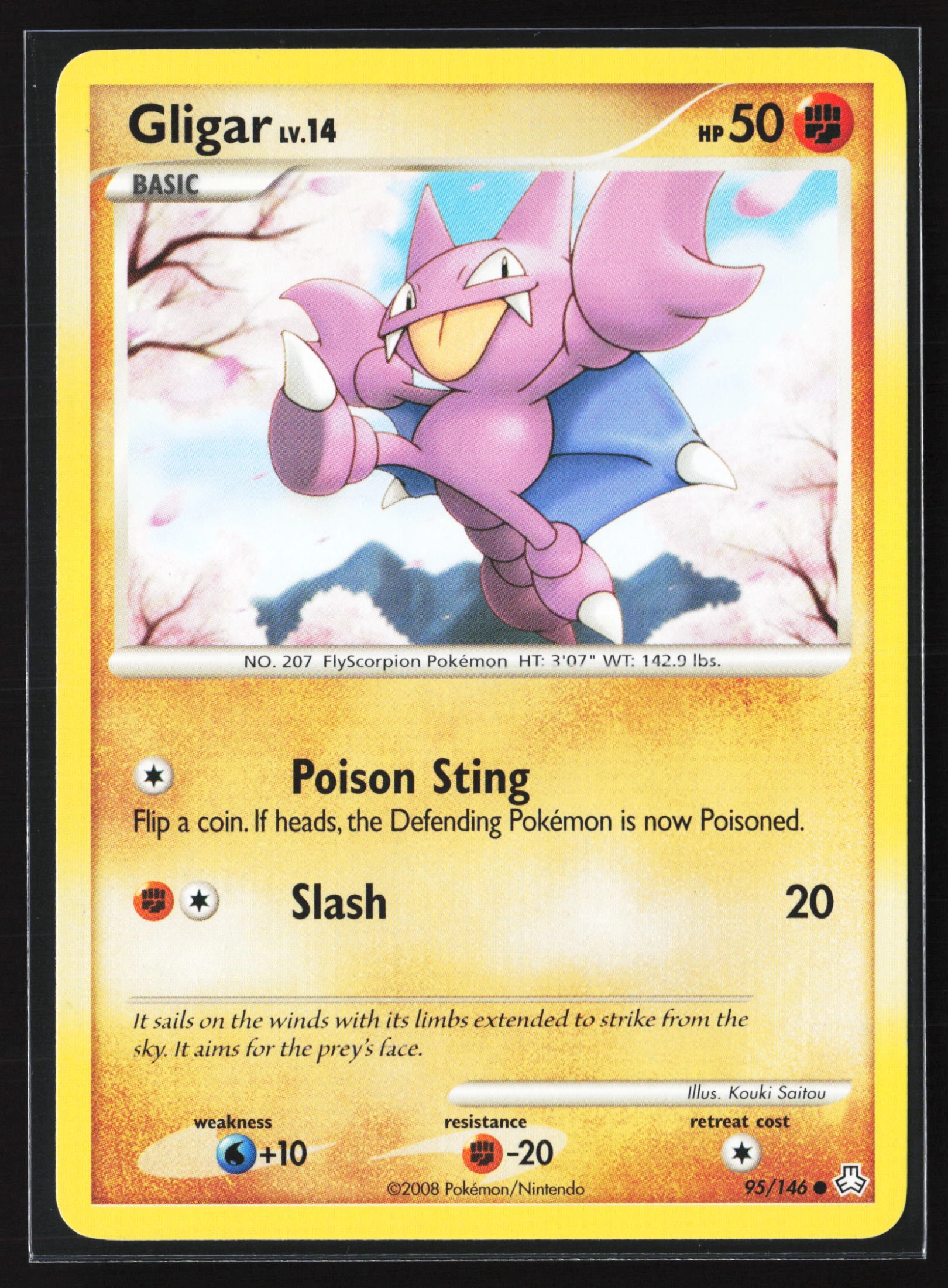 Gligar (LA 095) — Voorkant
