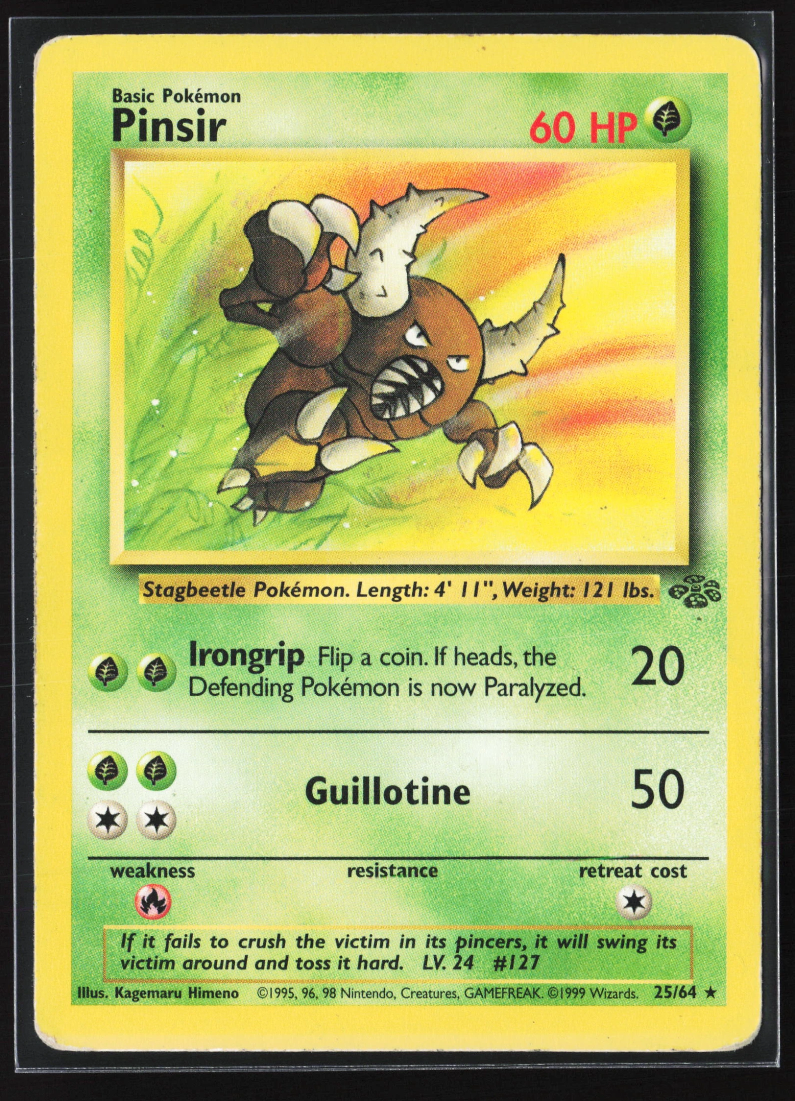 Pinsir (JU 025) — Voorkant