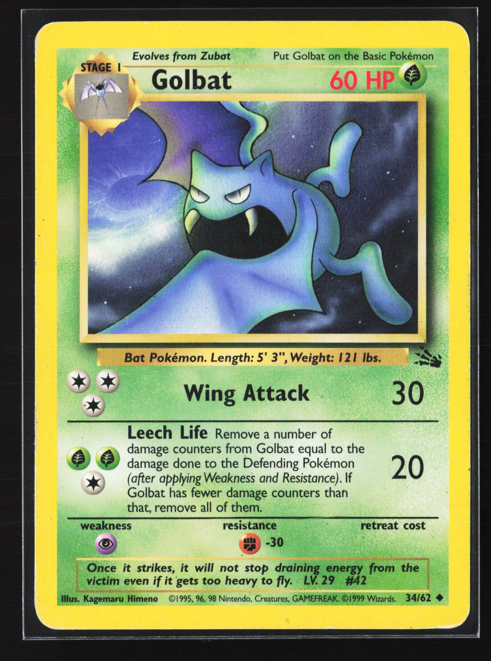 Golbat (FO 034) — Voorkant