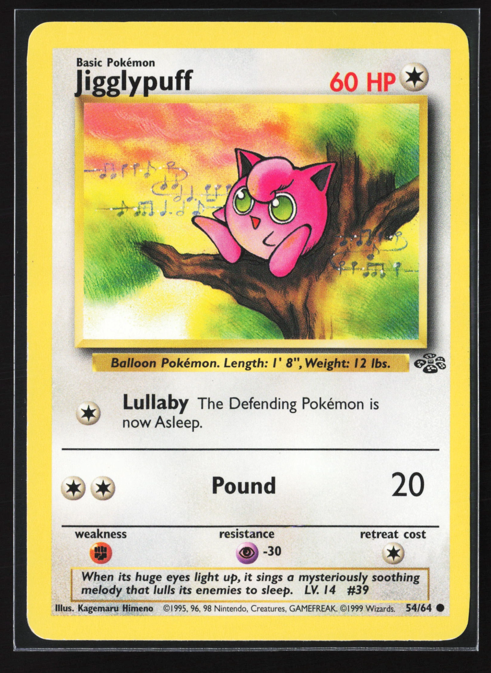 Jigglypuff (JU 054) — Voorkant