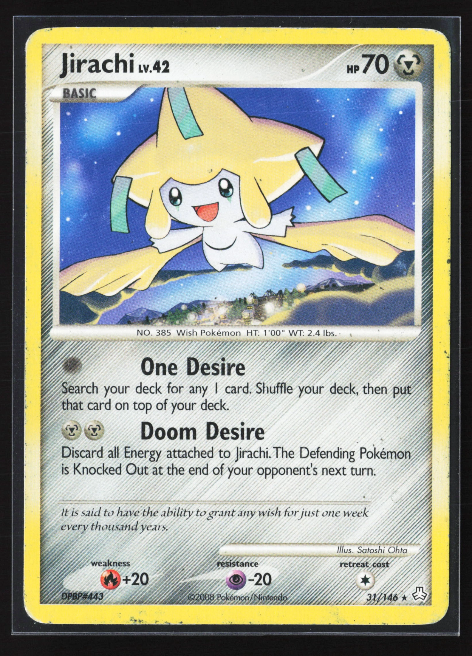 Jirachi (LA 031) — Voorkant