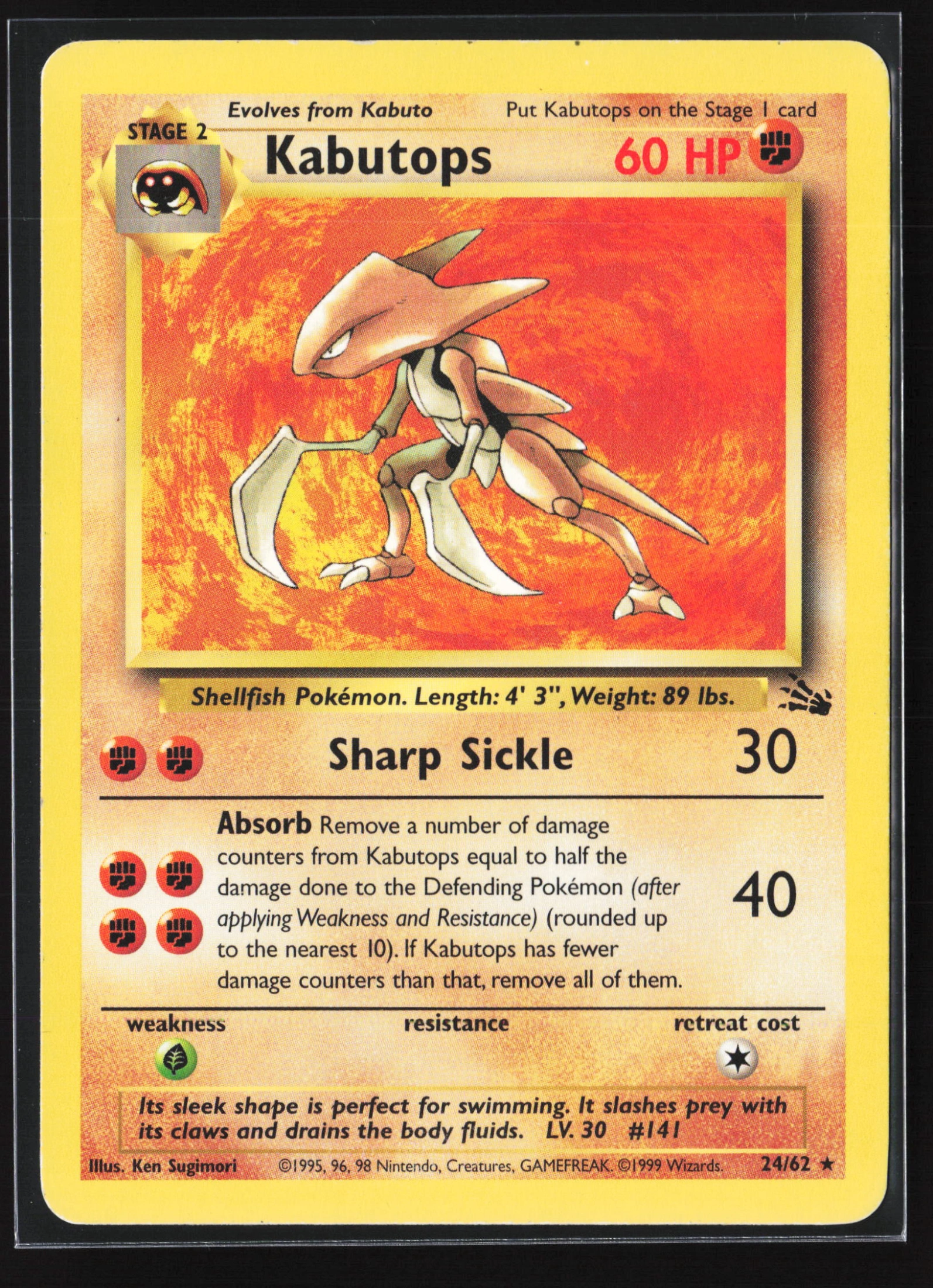 Kabutops (FO 024) — Voorkant