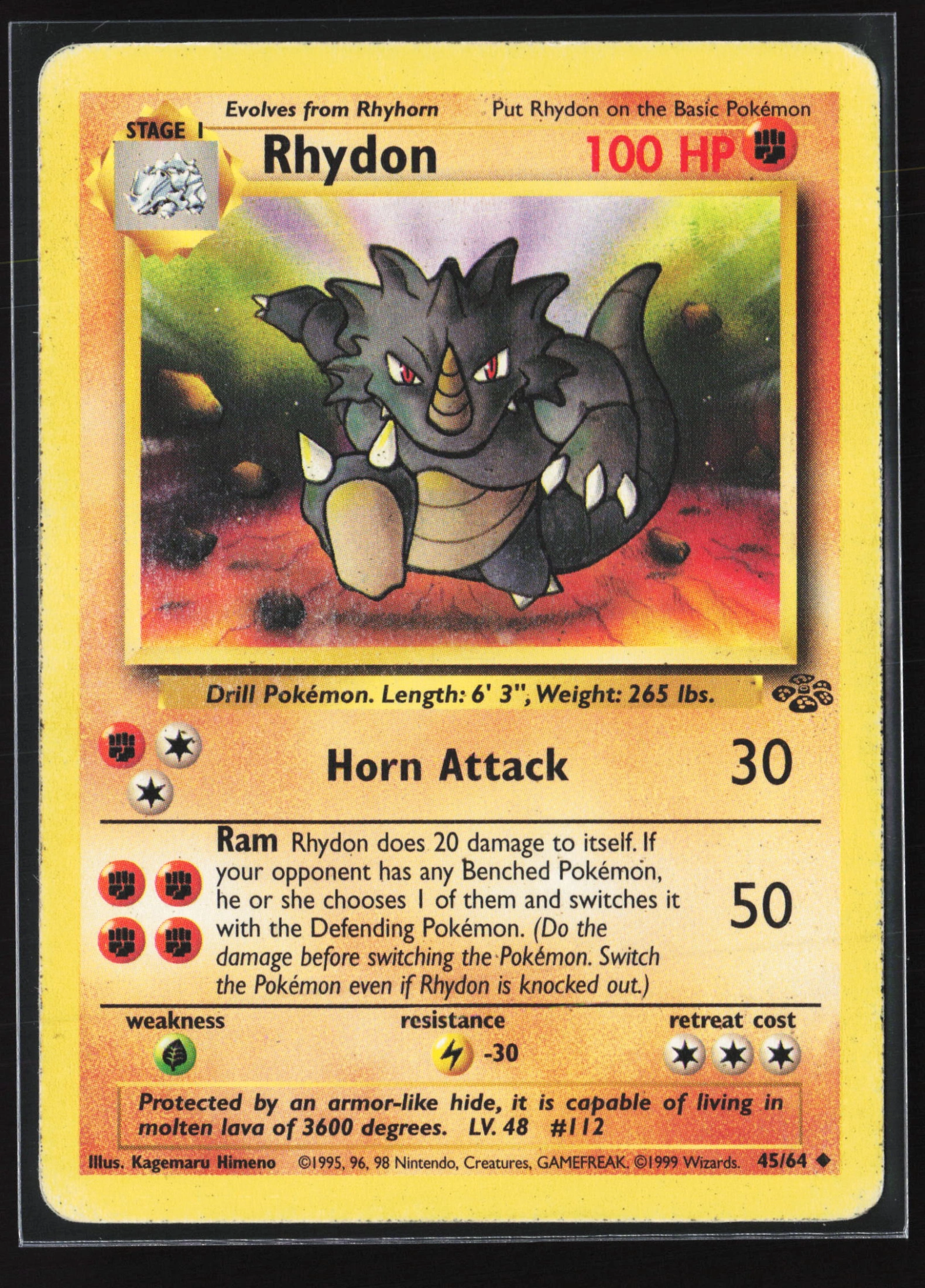 Rhydon (JU 045) — Voorkant
