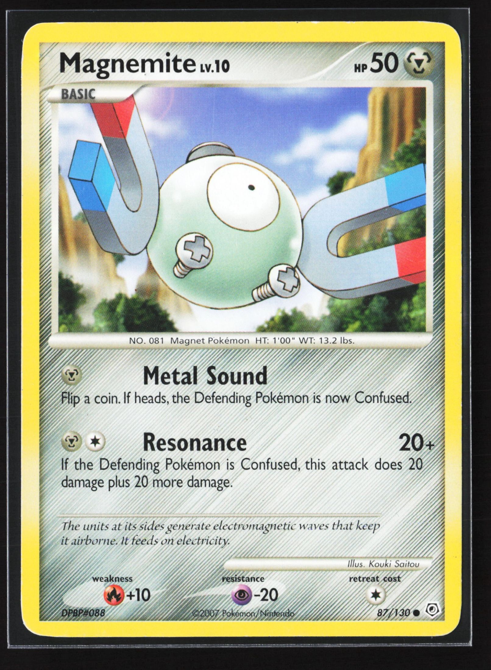Magnemite (DP 087) — Voorkant
