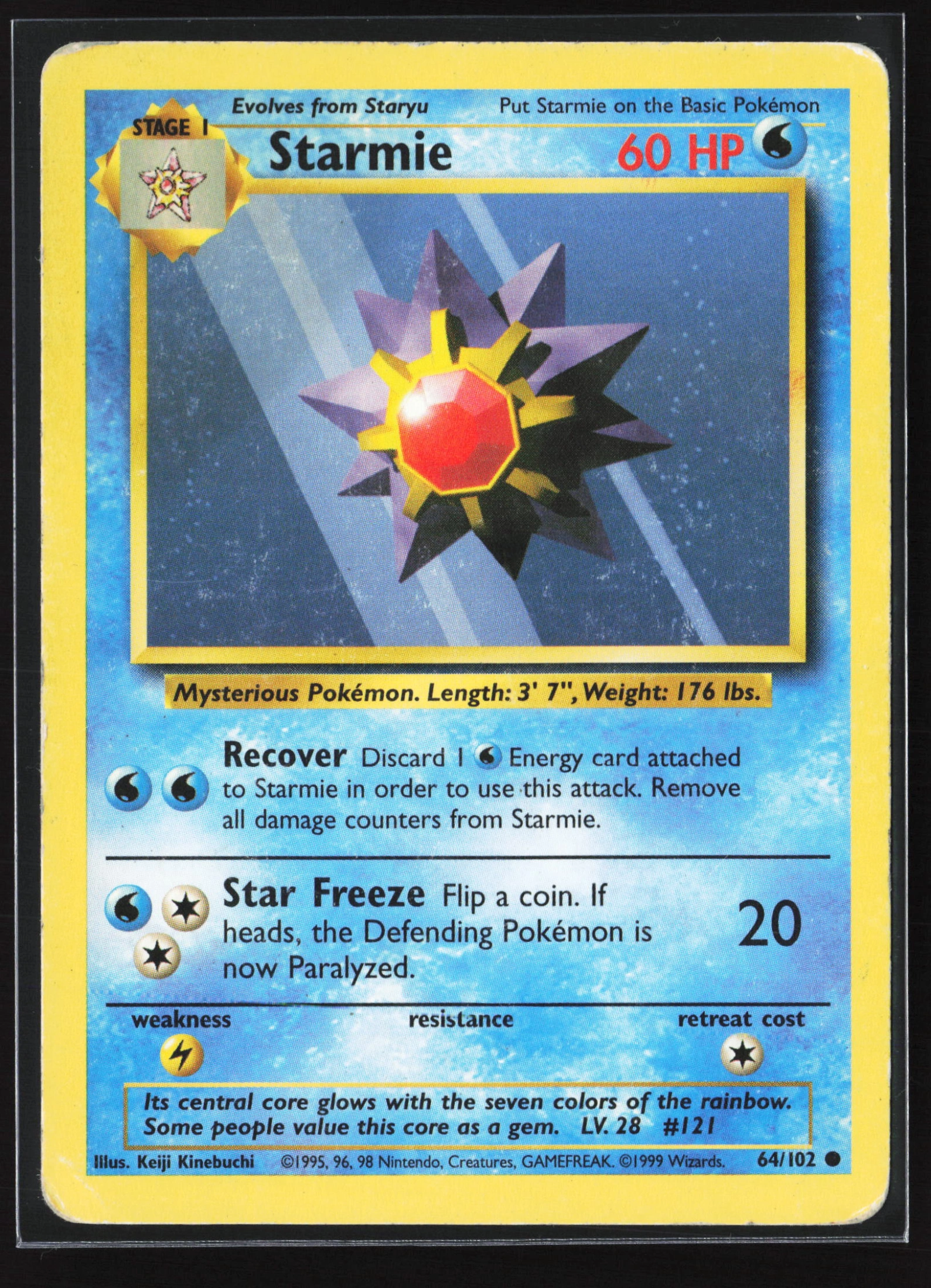 Starmie (BS 064) — Voorkant