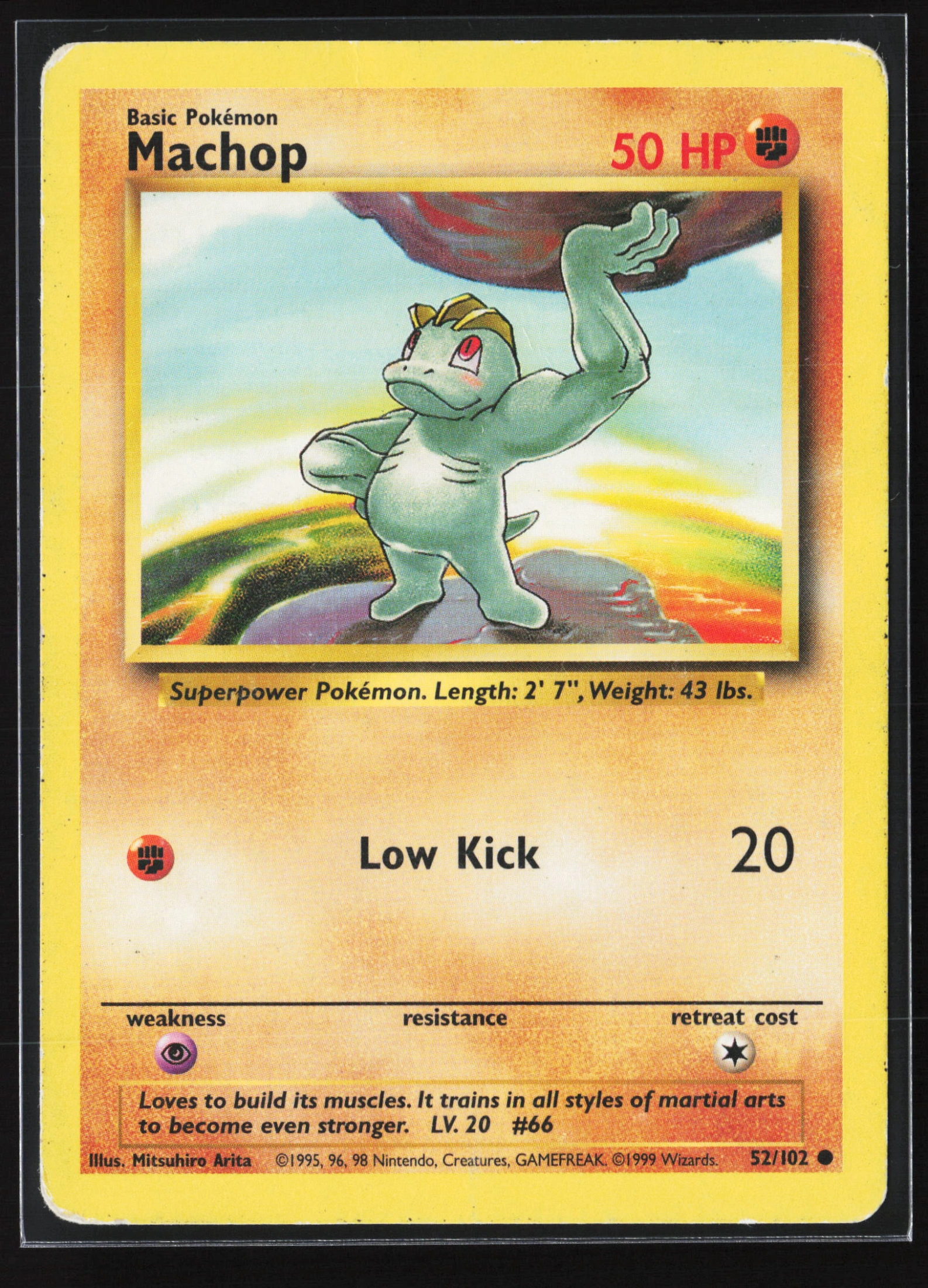 Machop (BS 052) — Voorkant