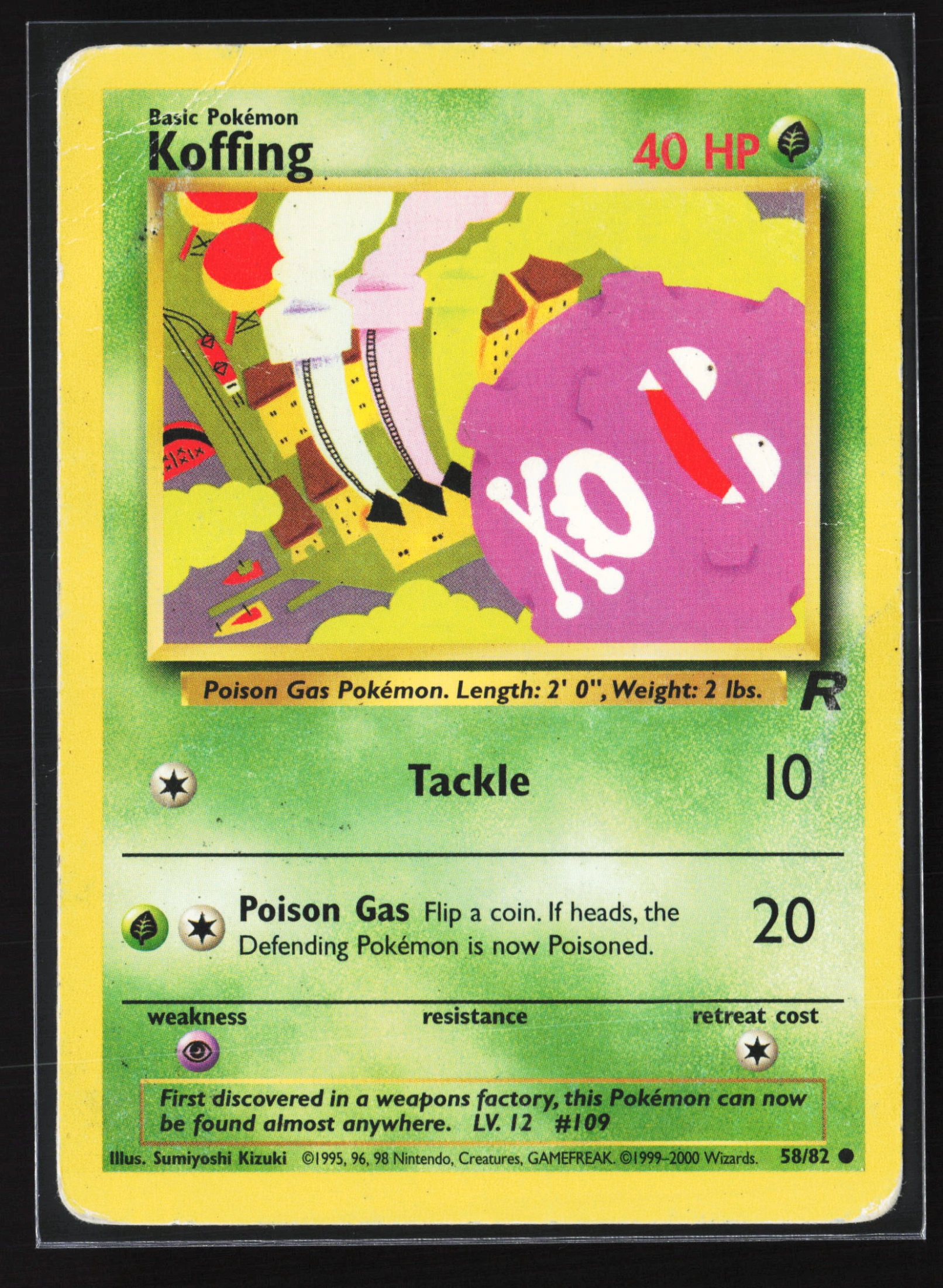 Koffing (TR 058) — Voorkant