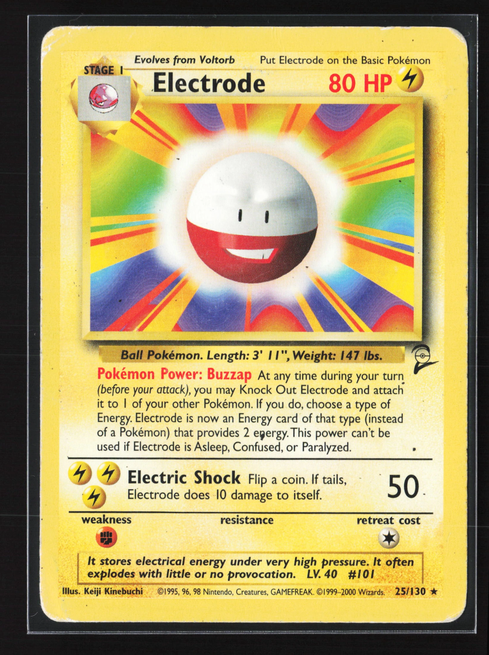 Electrode (B2 025) — Voorkant