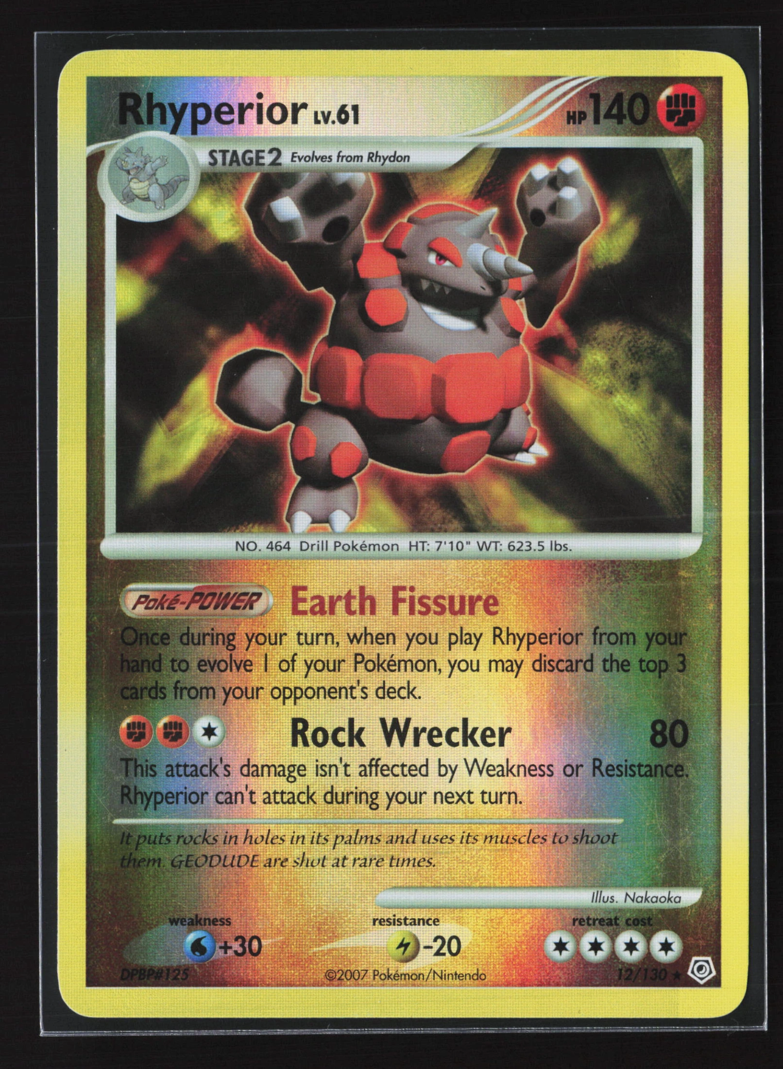 Rhyperior (DP 012) — Voorkant