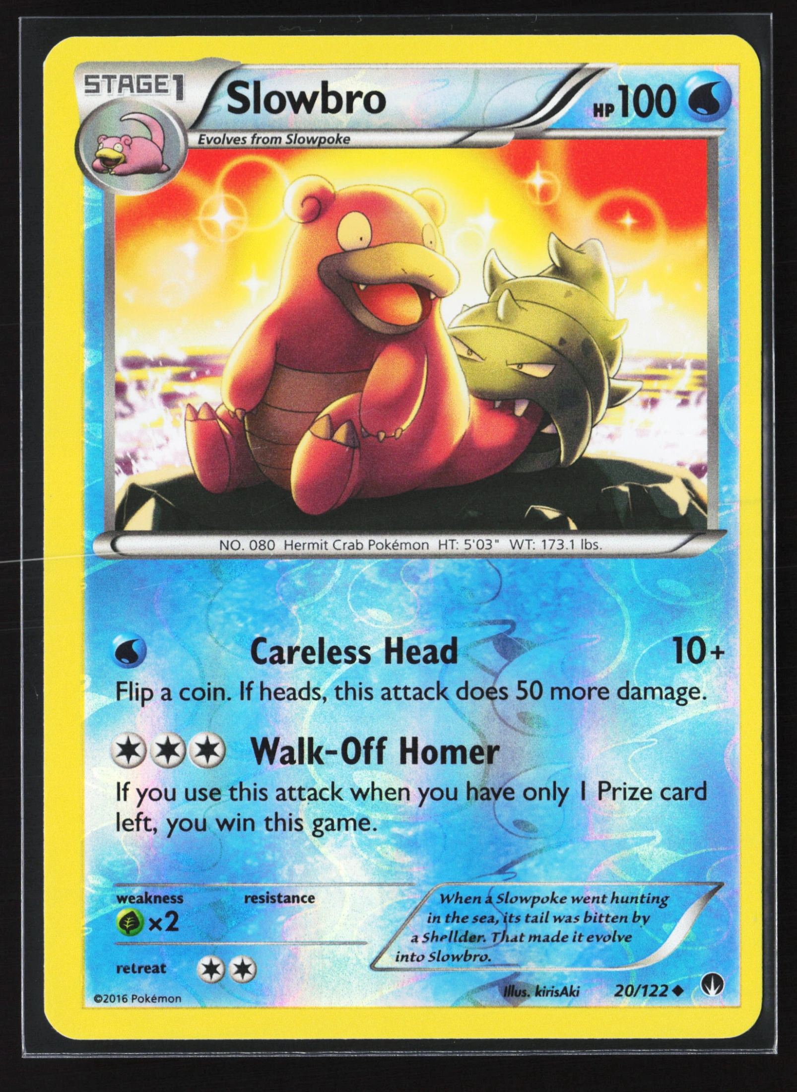 Slowbro (BKP 020) — Voorkant