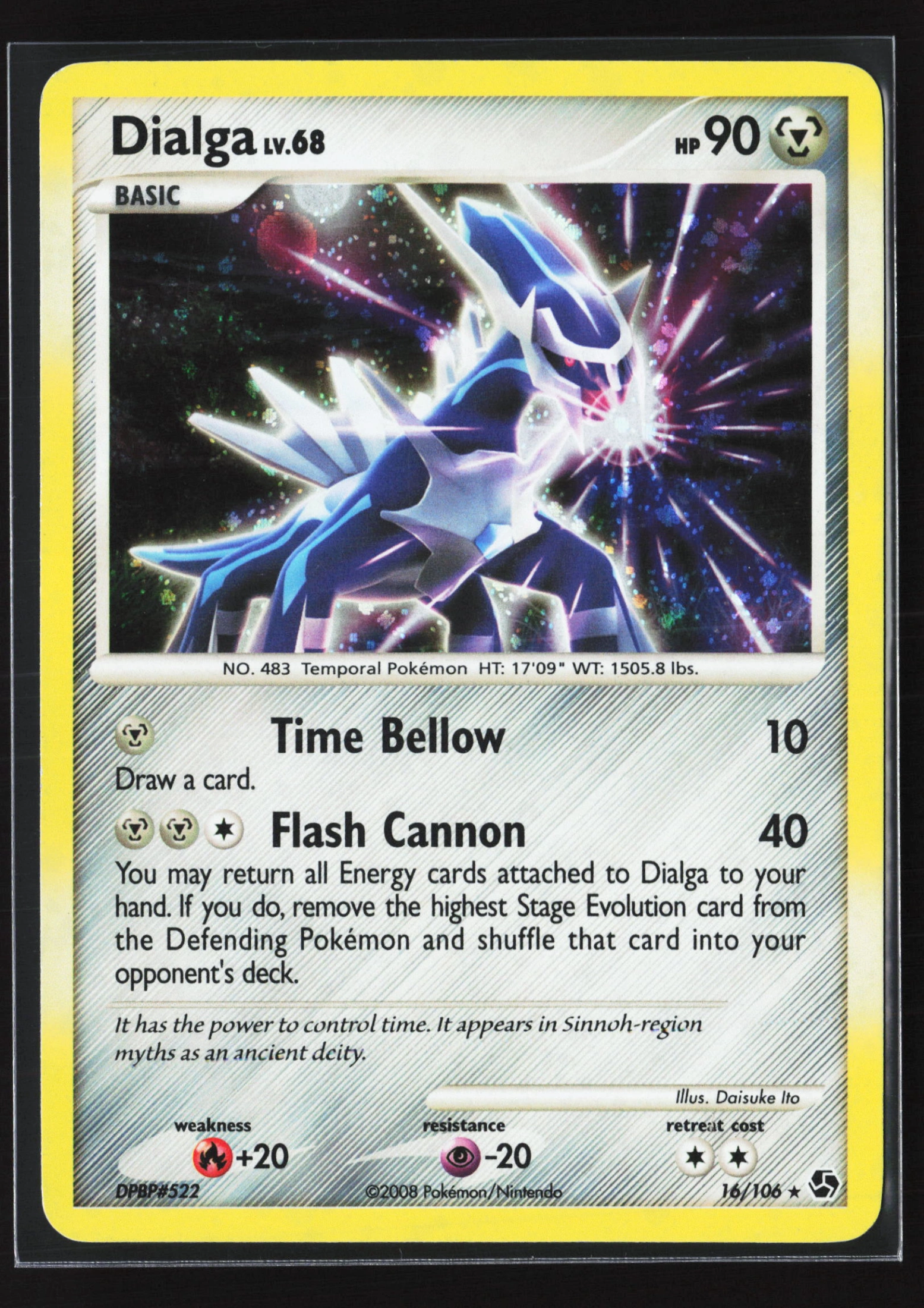 Dialga (GE 016) — Voorkant