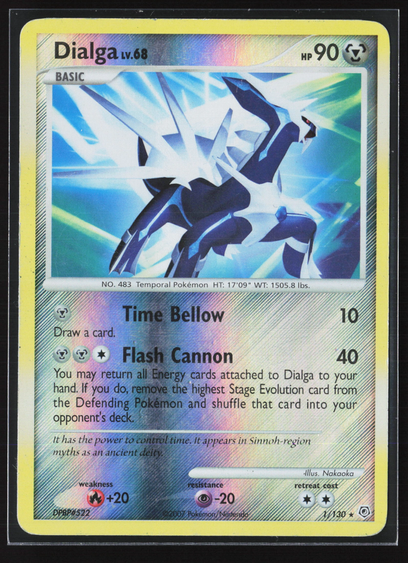 Dialga (DP 001) — Voorkant