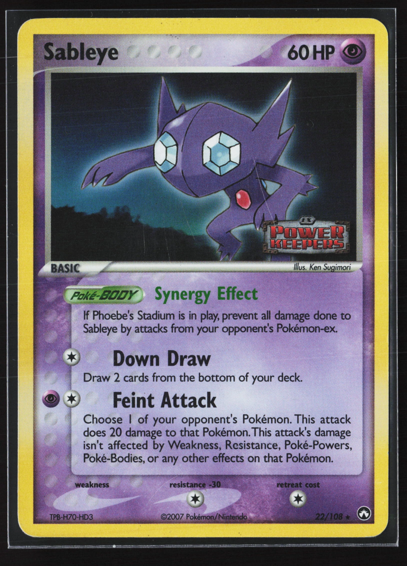 Sableye (PK 022) — Voorkant