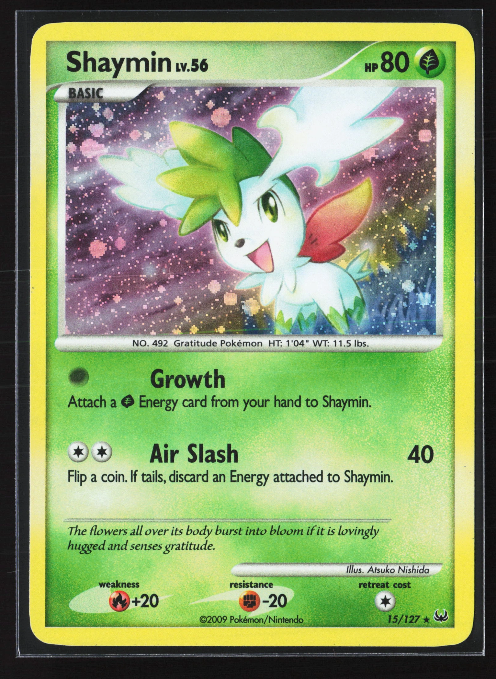 Shaymin (PL 015) — Voorkant