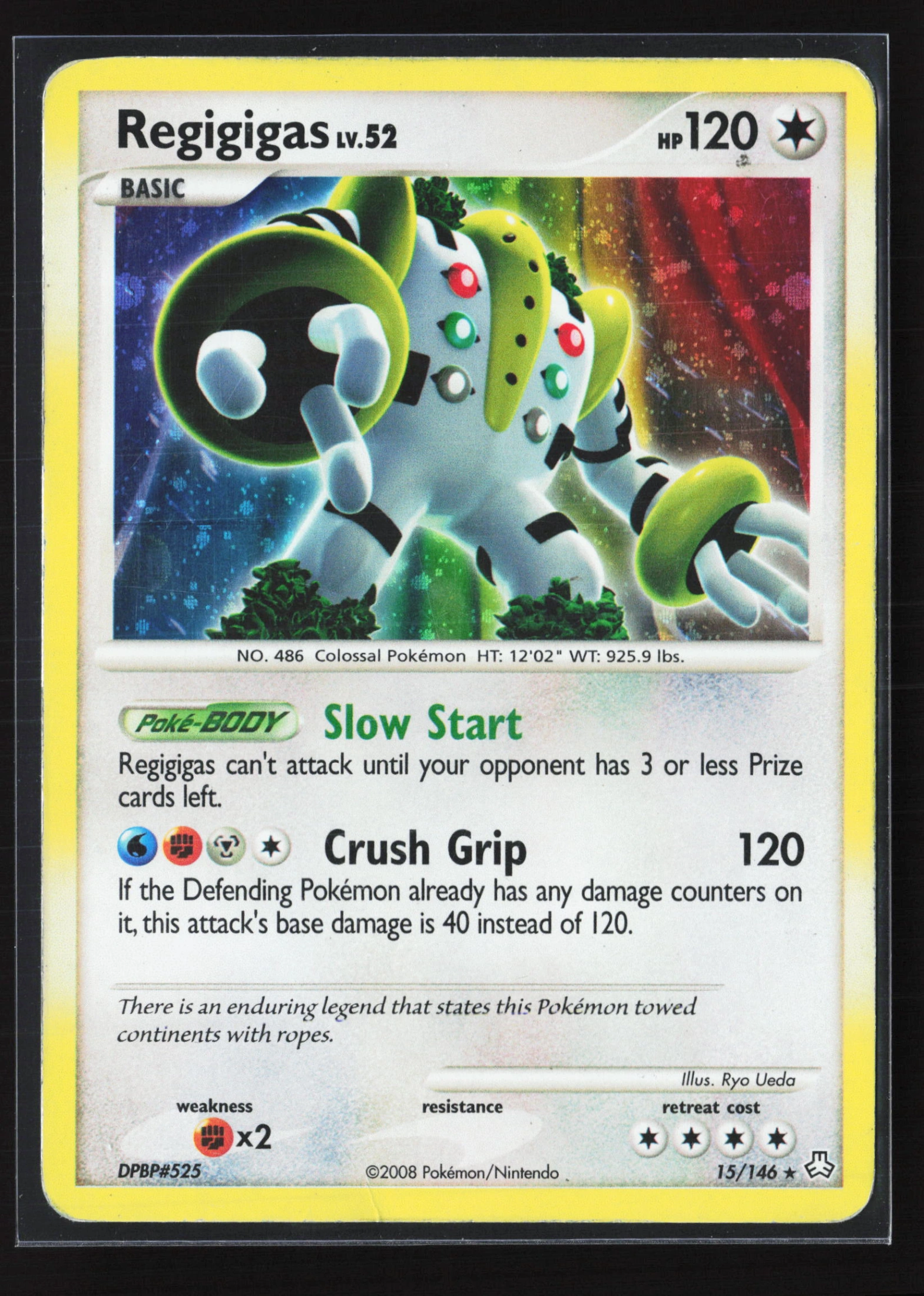 Regigigas (LA 015) — Voorkant