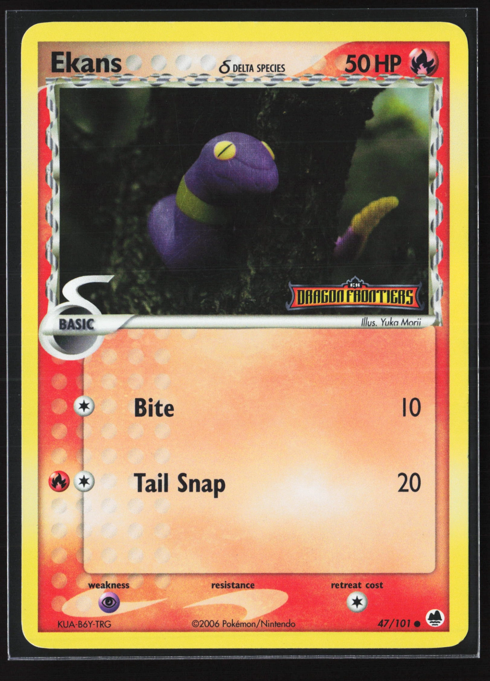 Ekans δ (DF 047) — Voorkant
