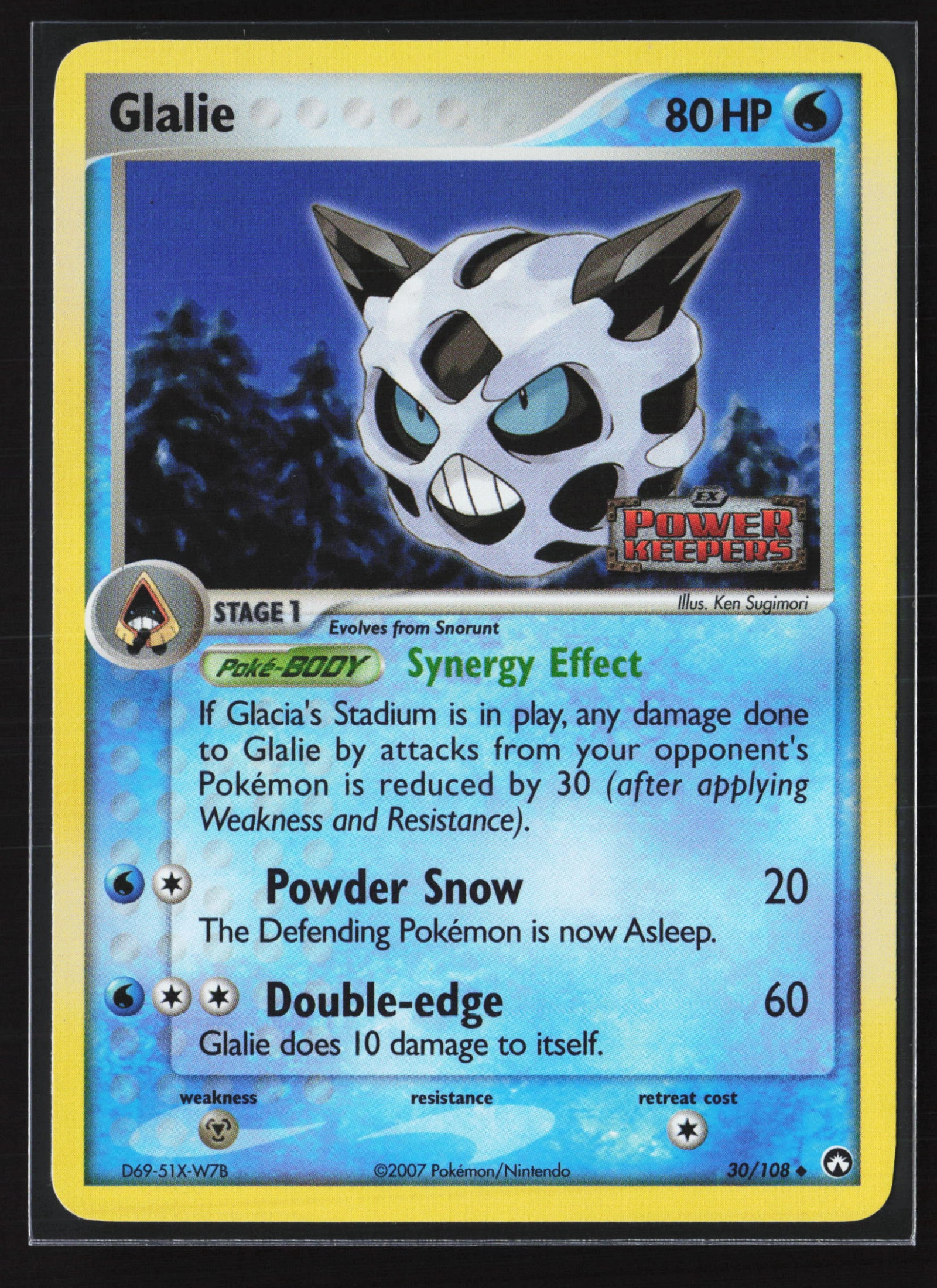 Glalie (PK 030) — Voorkant