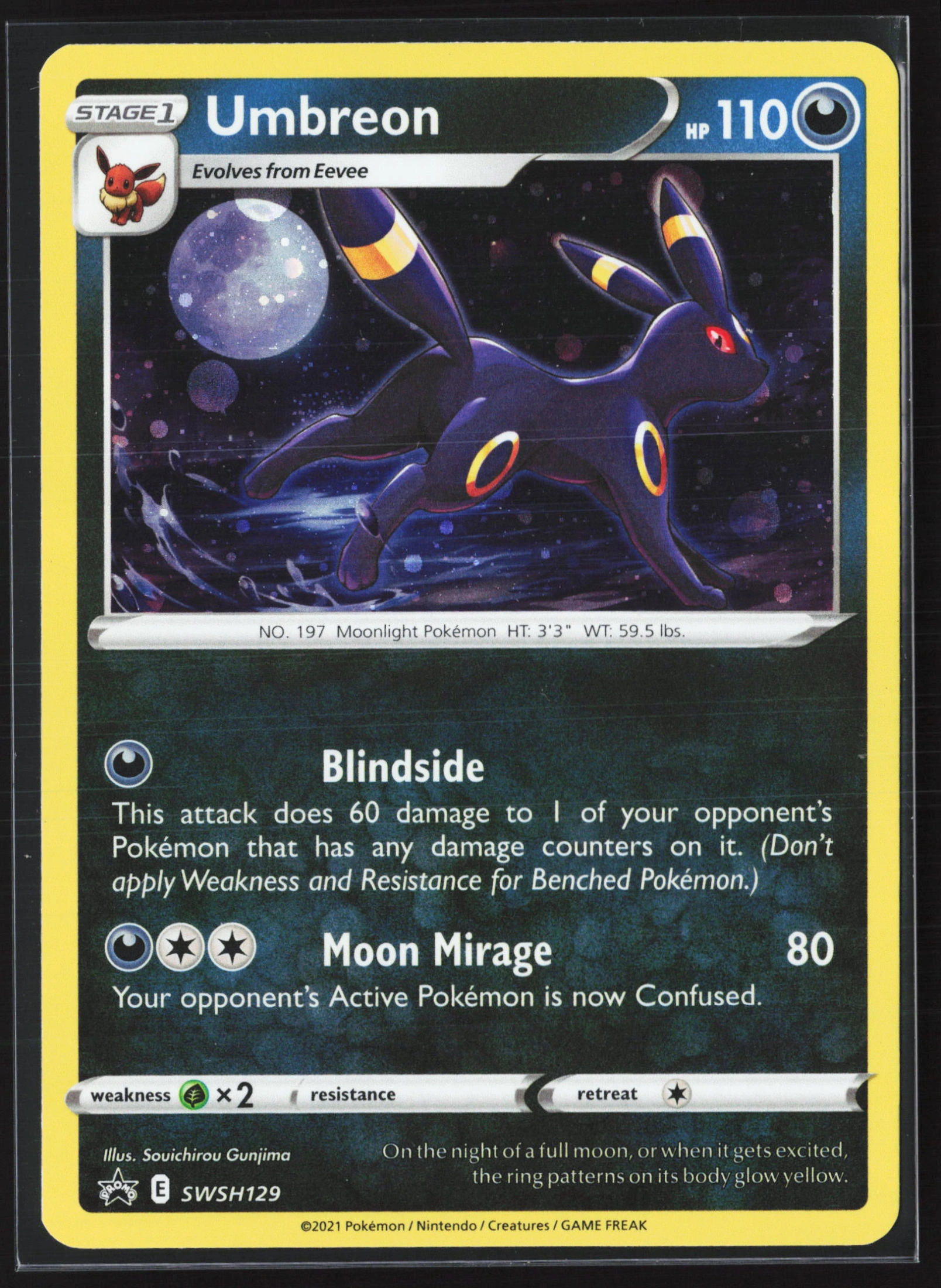 Umbreon (PR-SW SWSH129) — Voorkant