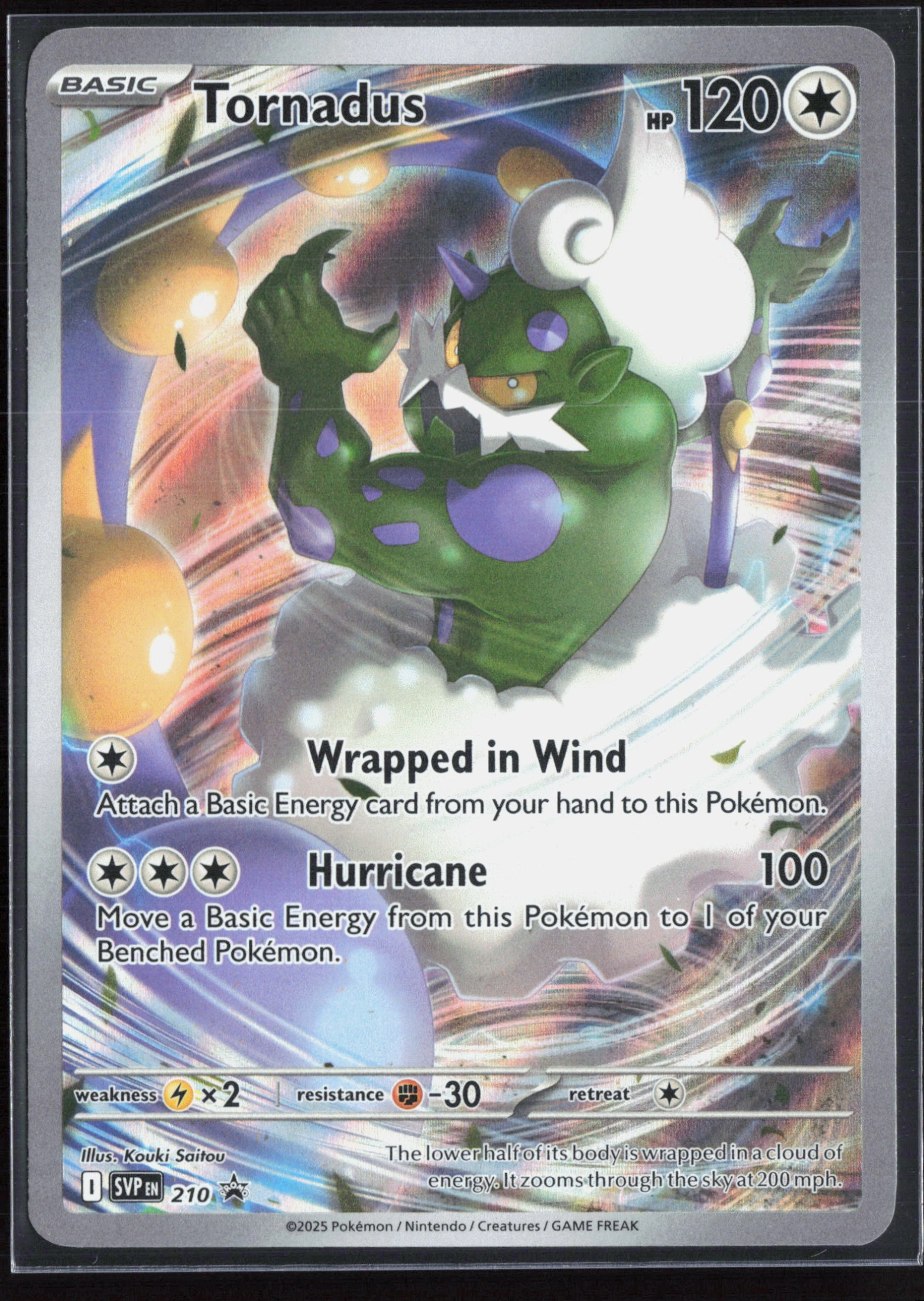 Tornadus (SVP 210) — Voorkant