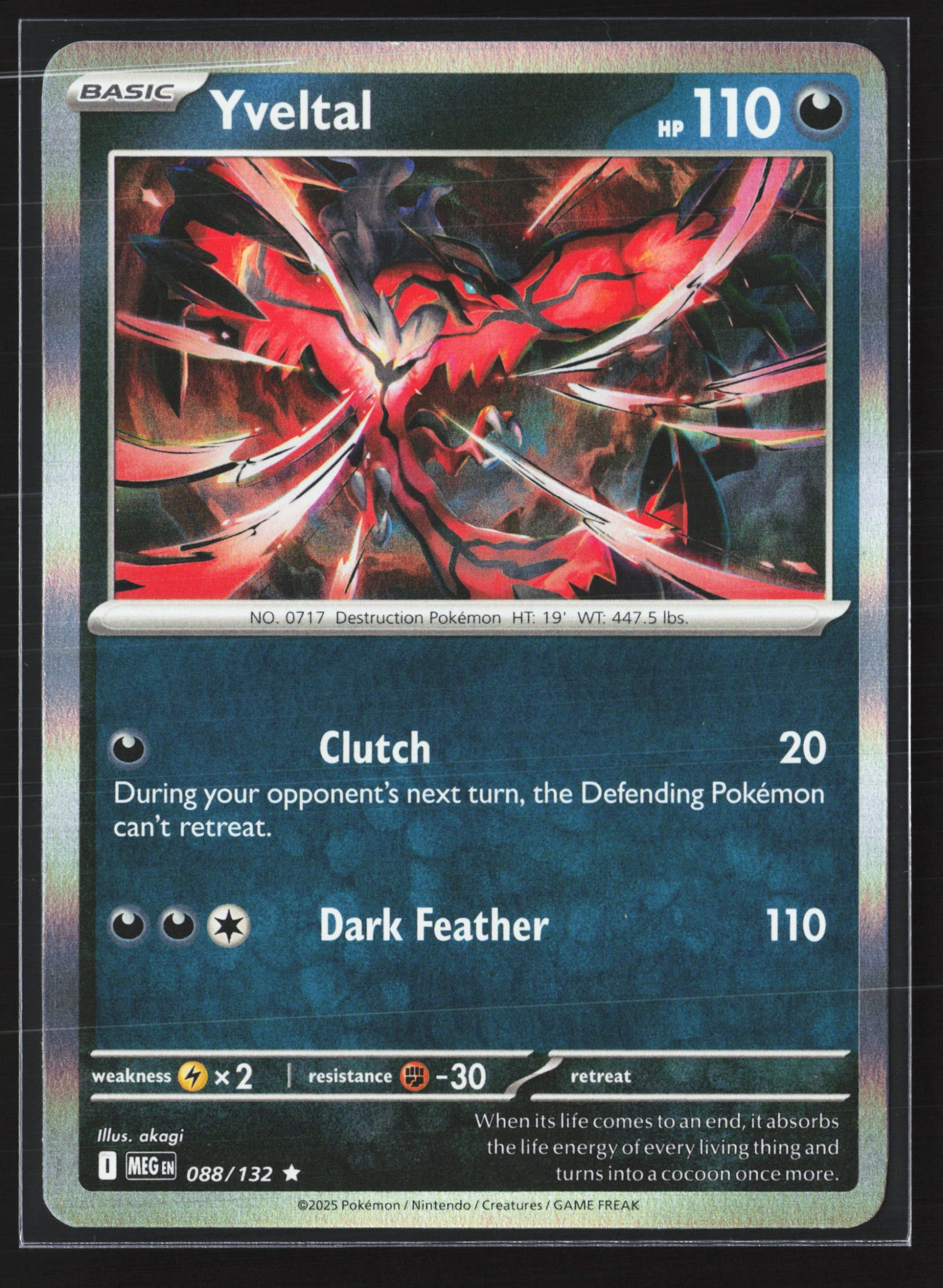 Yveltal (MEG 088) — Voorkant