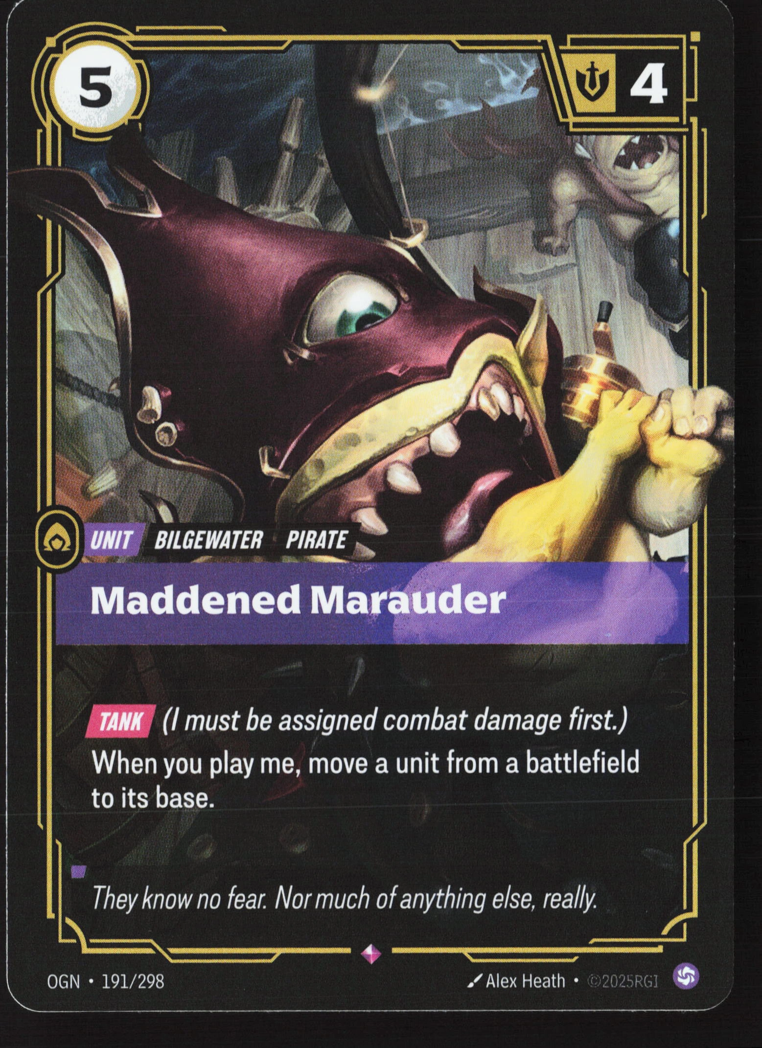 Maddened Marauder (OGN 191) — Voorkant