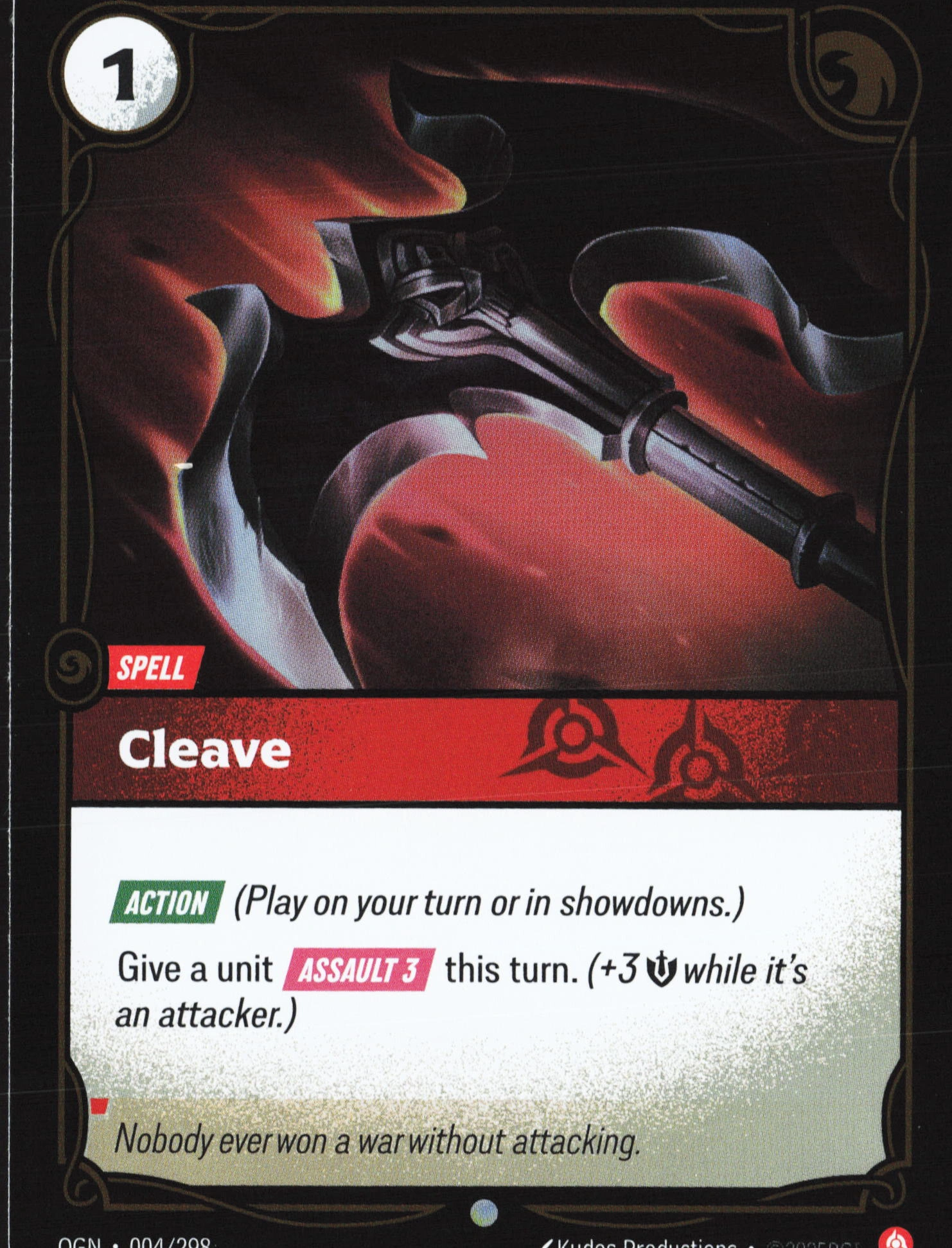 Cleave (OGN 004) — Voorkant