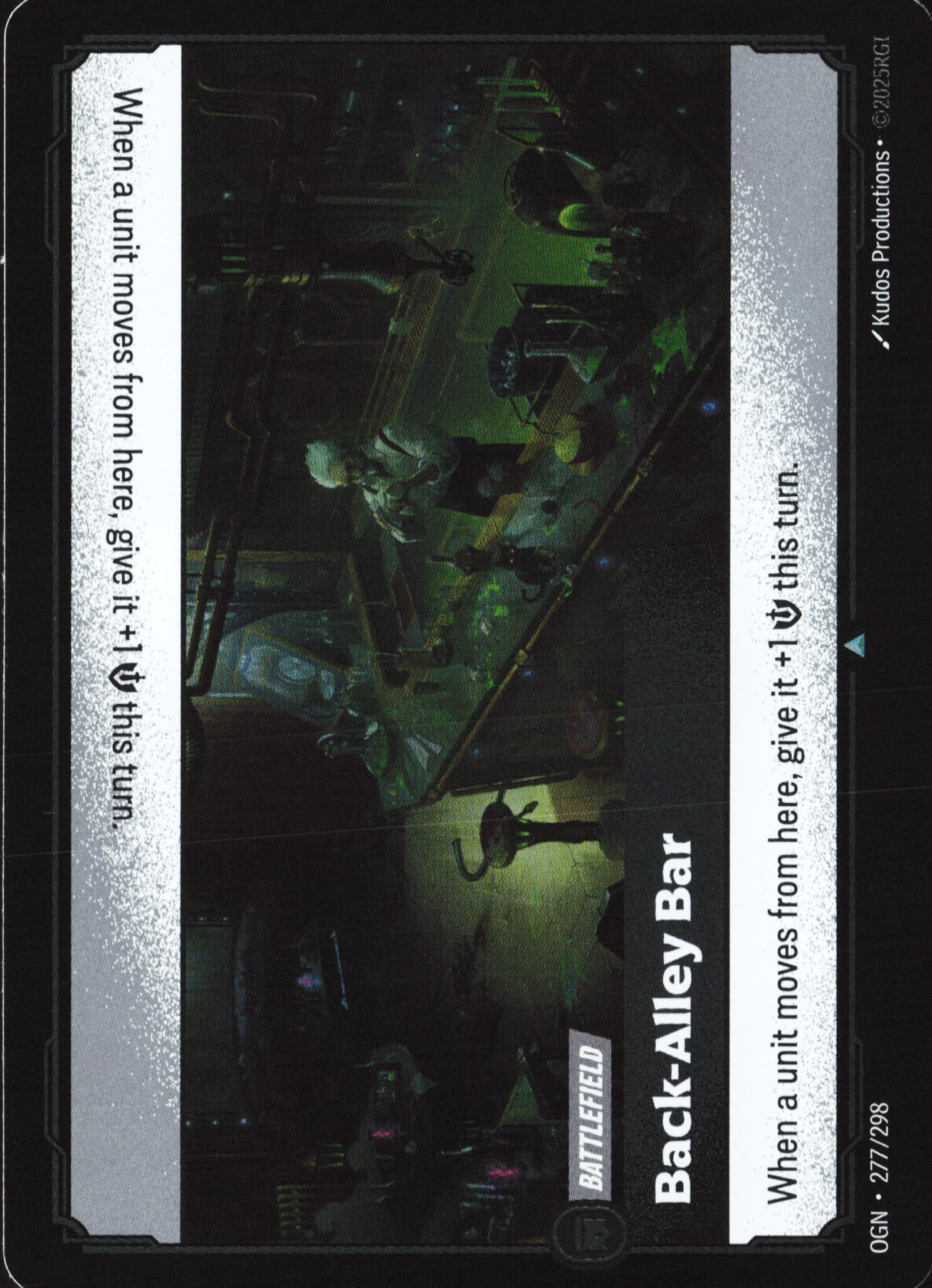 Back-alley Bar (OGN 277) — Voorkant