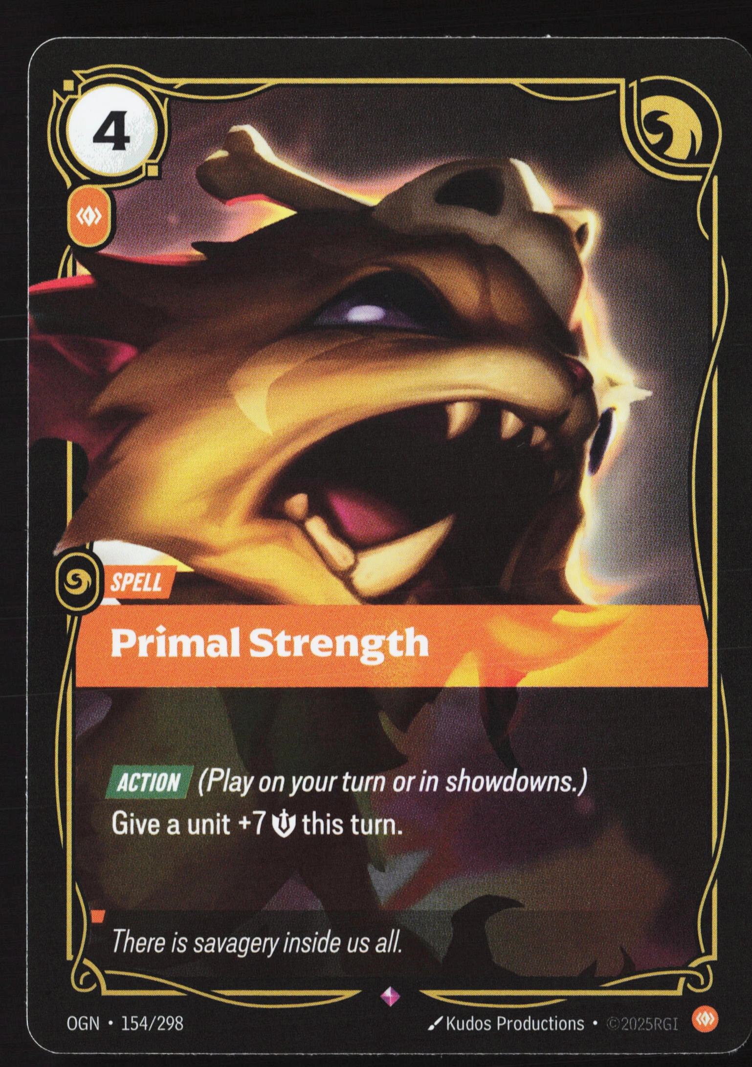 Primal Strength (OGN 154) — Voorkant