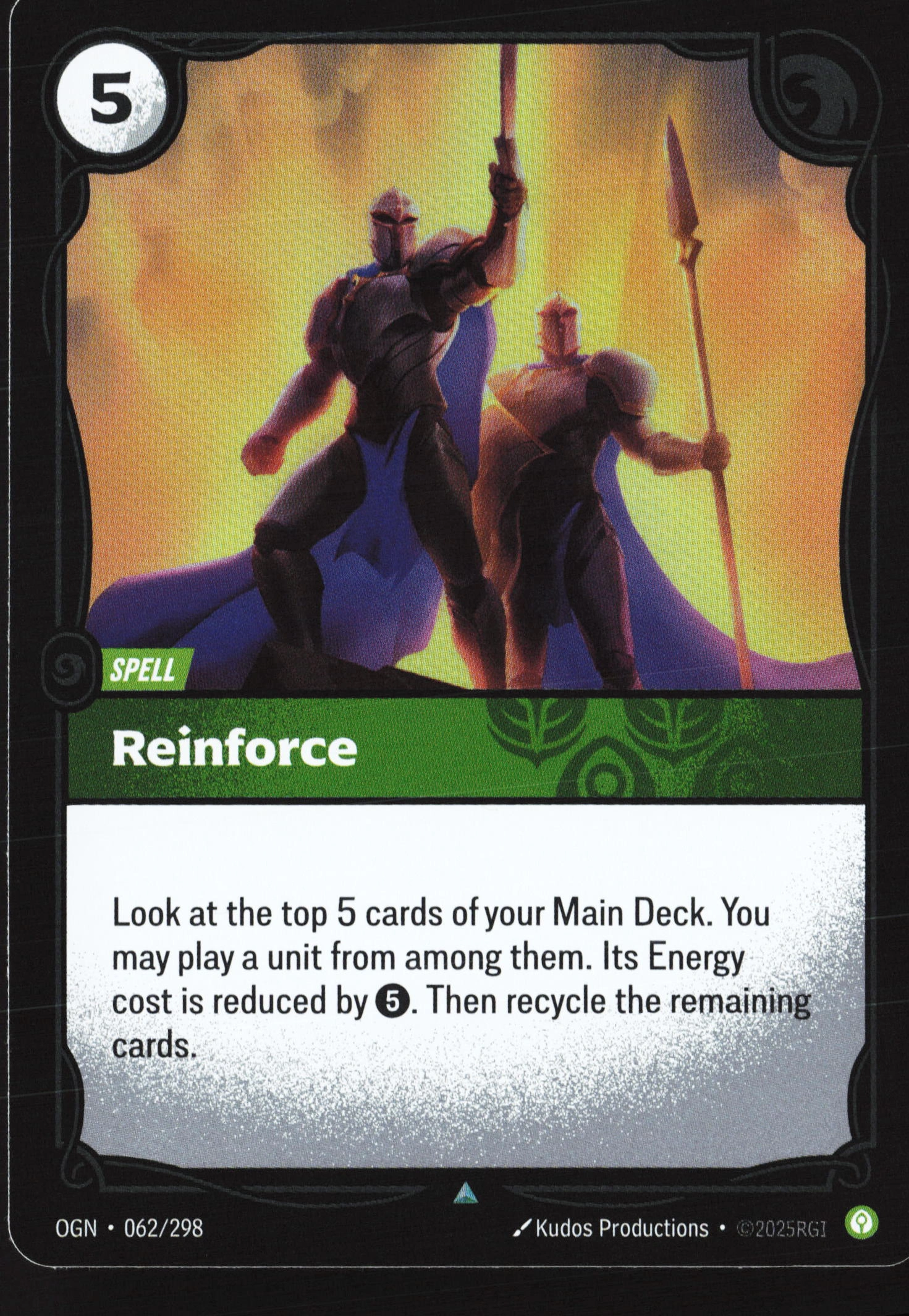 Reinforce (OGN 062) — Voorkant