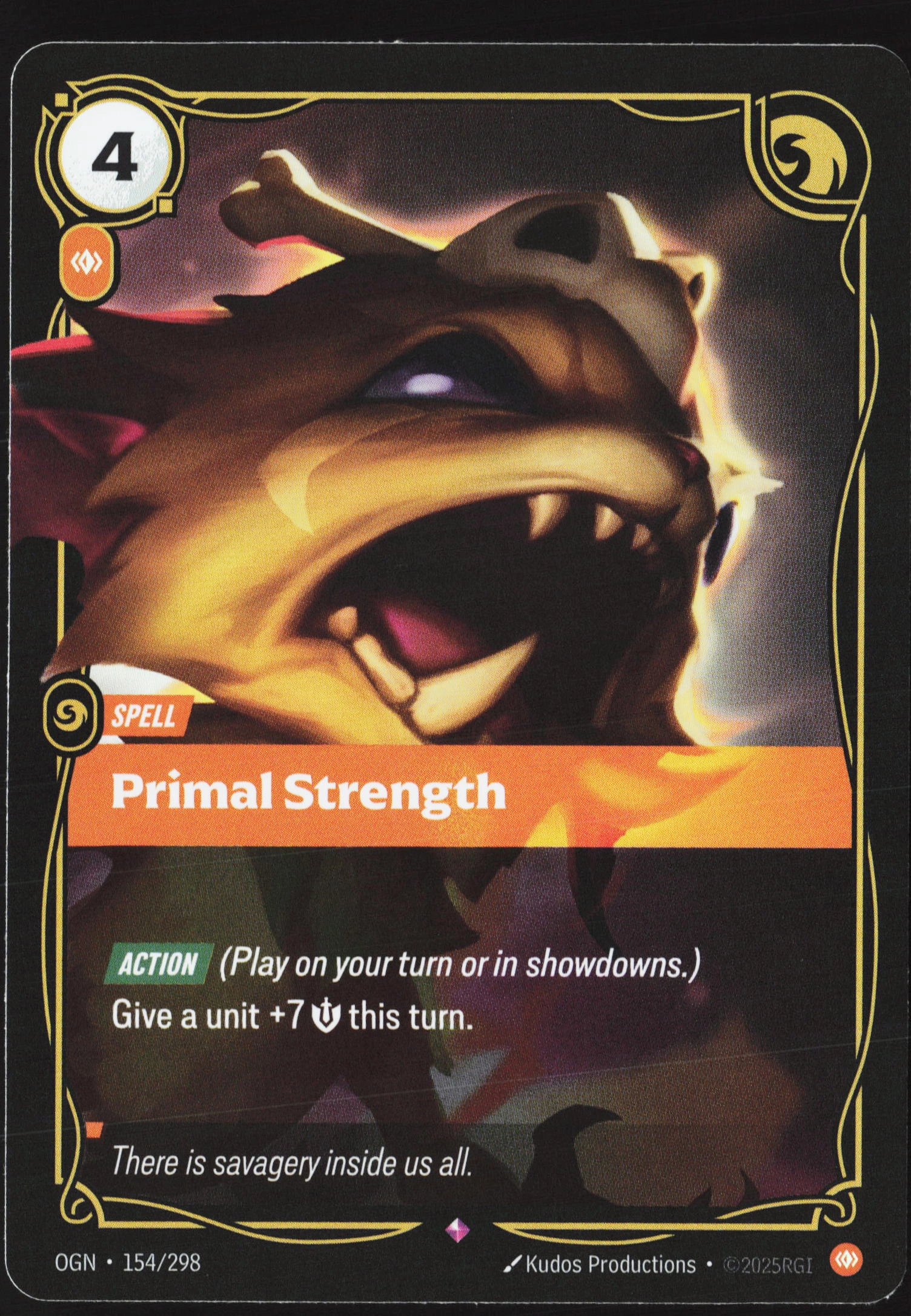 Primal Strength (OGN 154) — Voorkant
