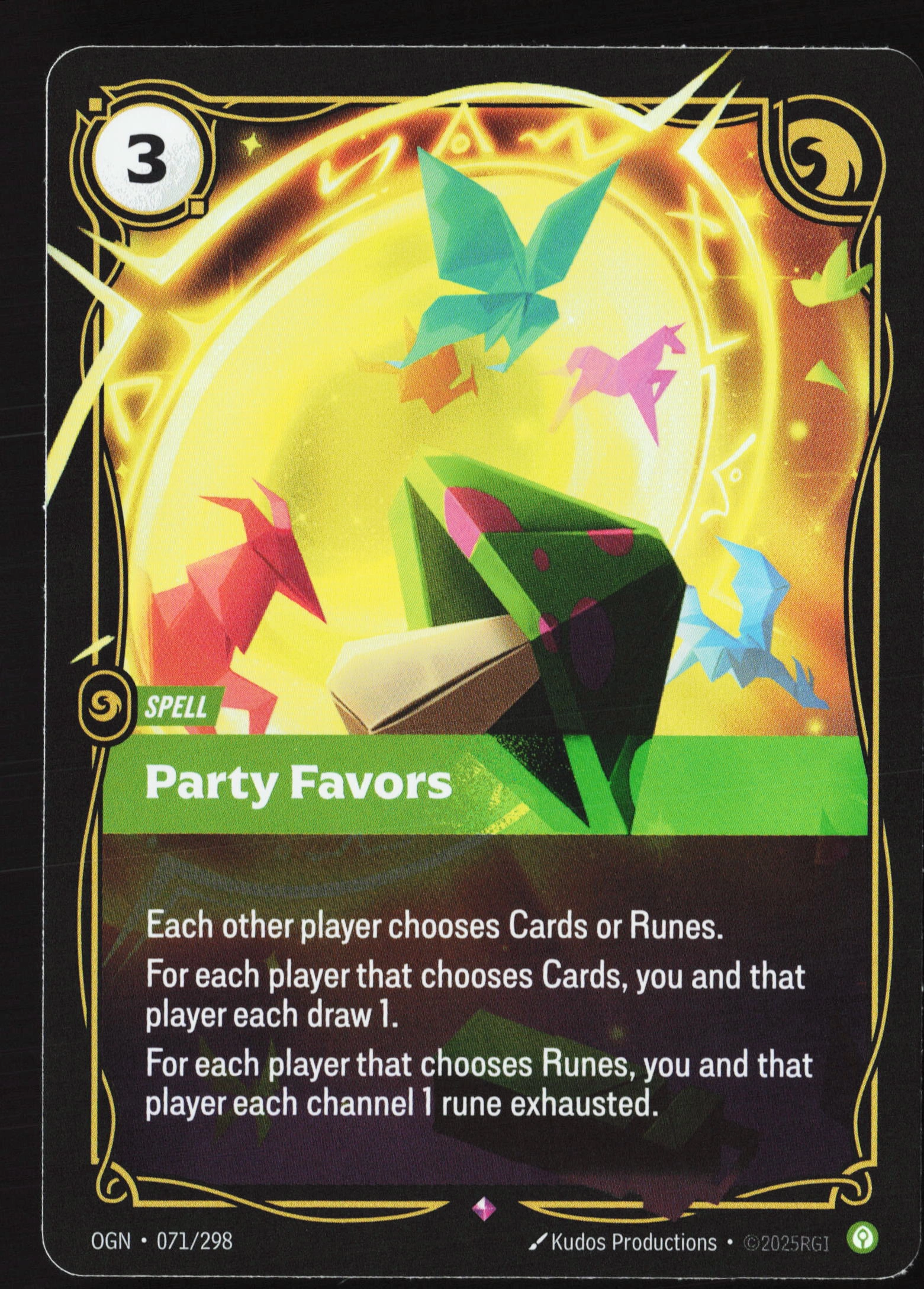 Party Favors (OGN 071) — Voorkant