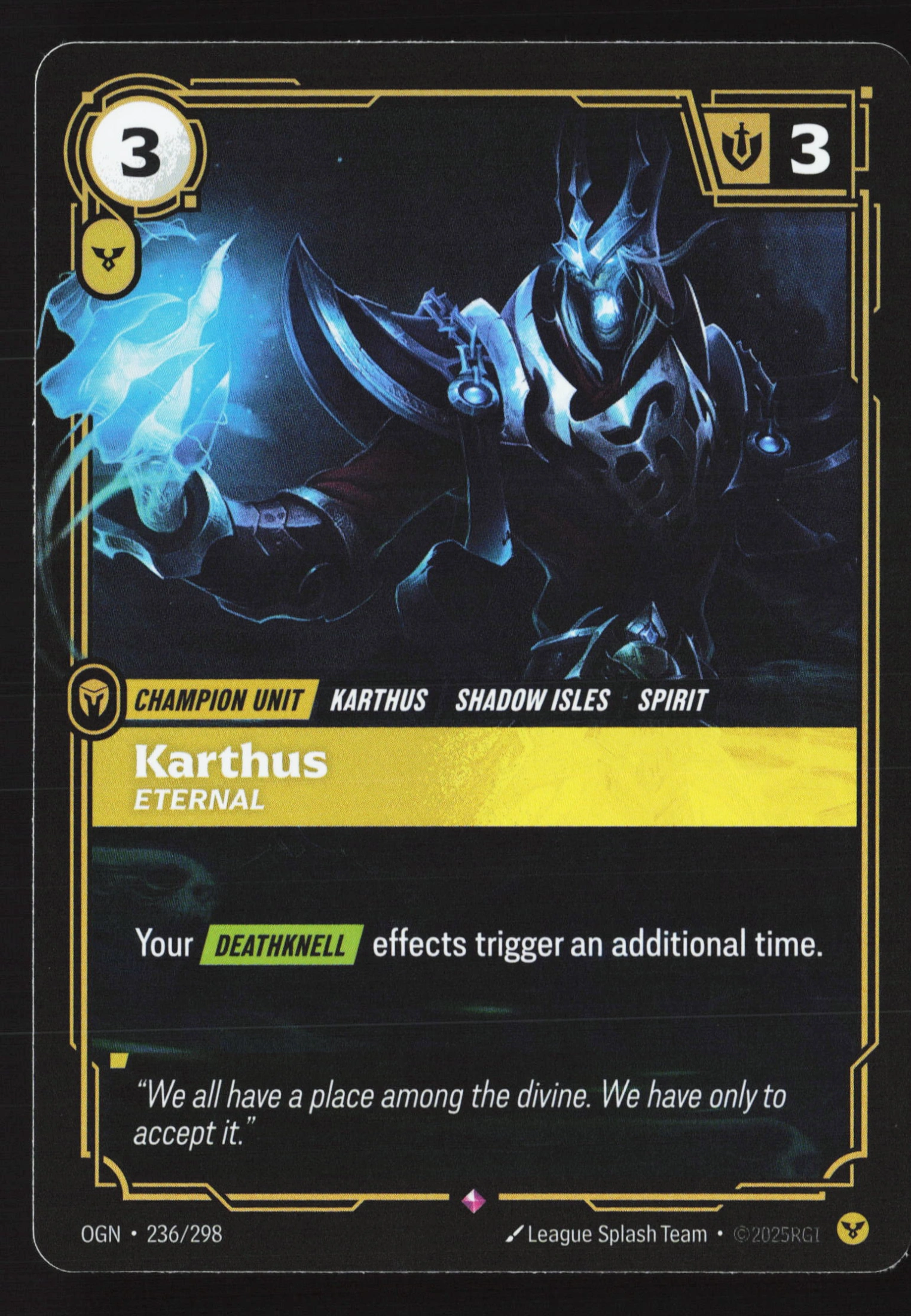 Karthus, Eternal (OGN 236) — Voorkant