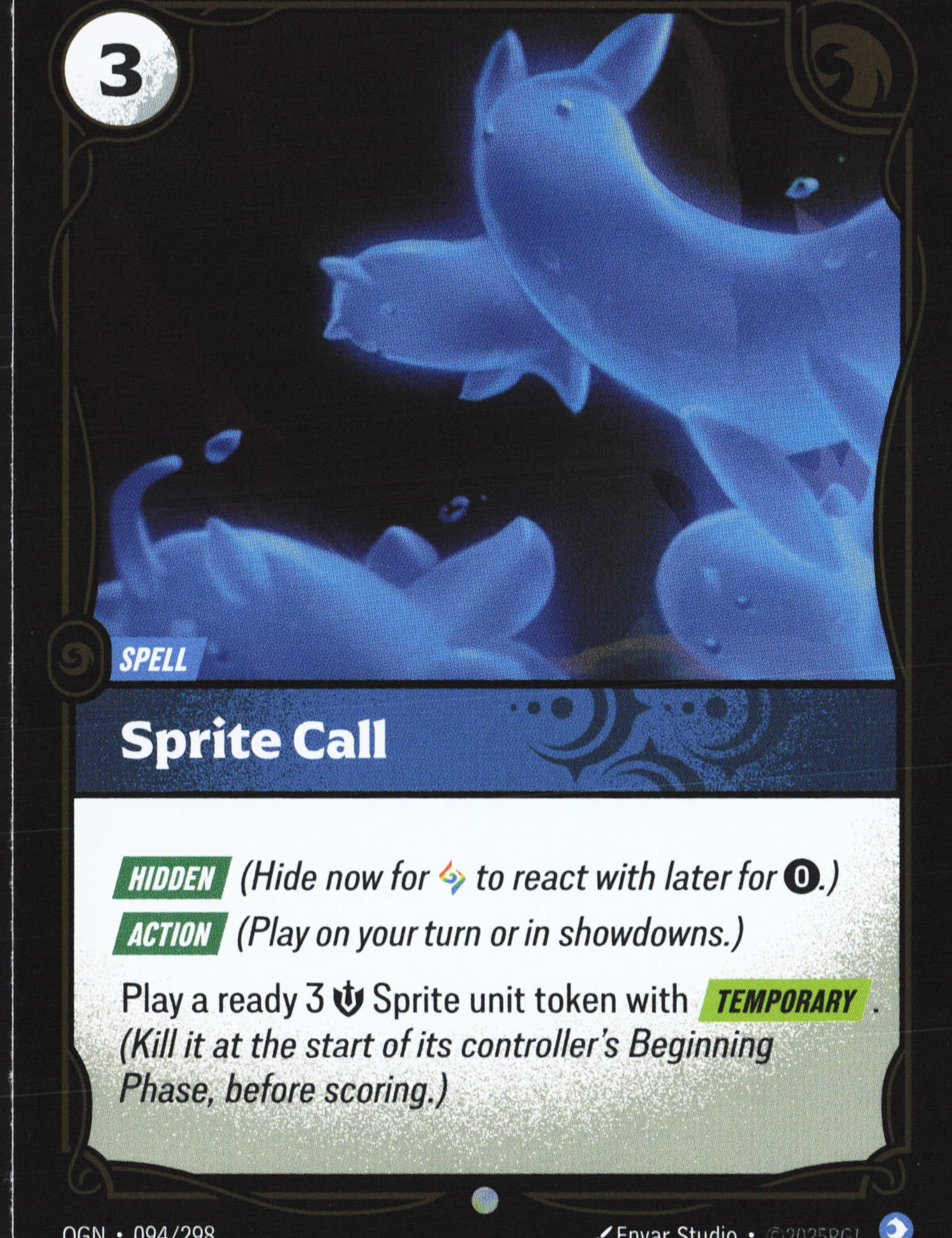 Sprite Call (OGN 094) — Voorkant