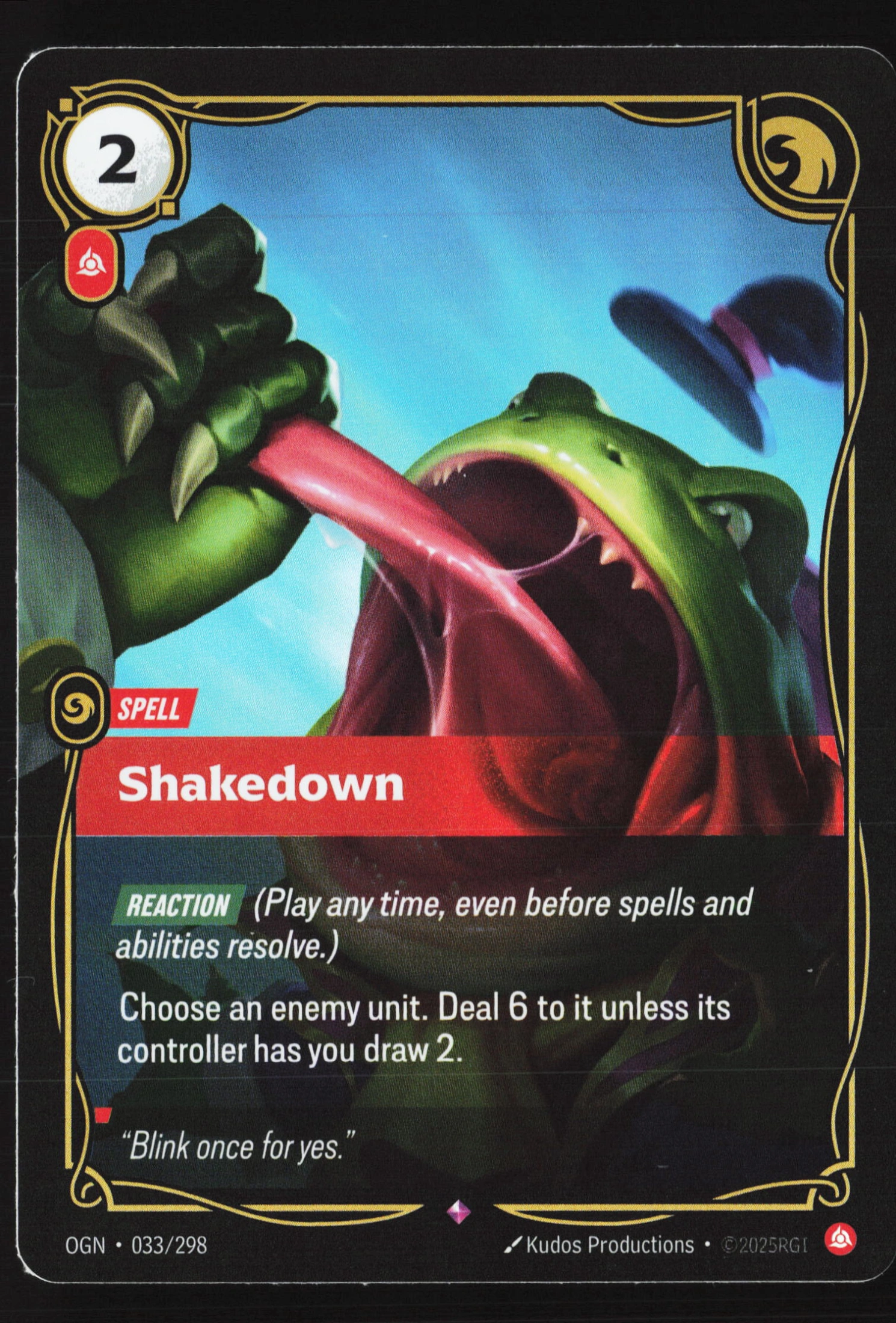 Shakedown (OGN 033) — Voorkant