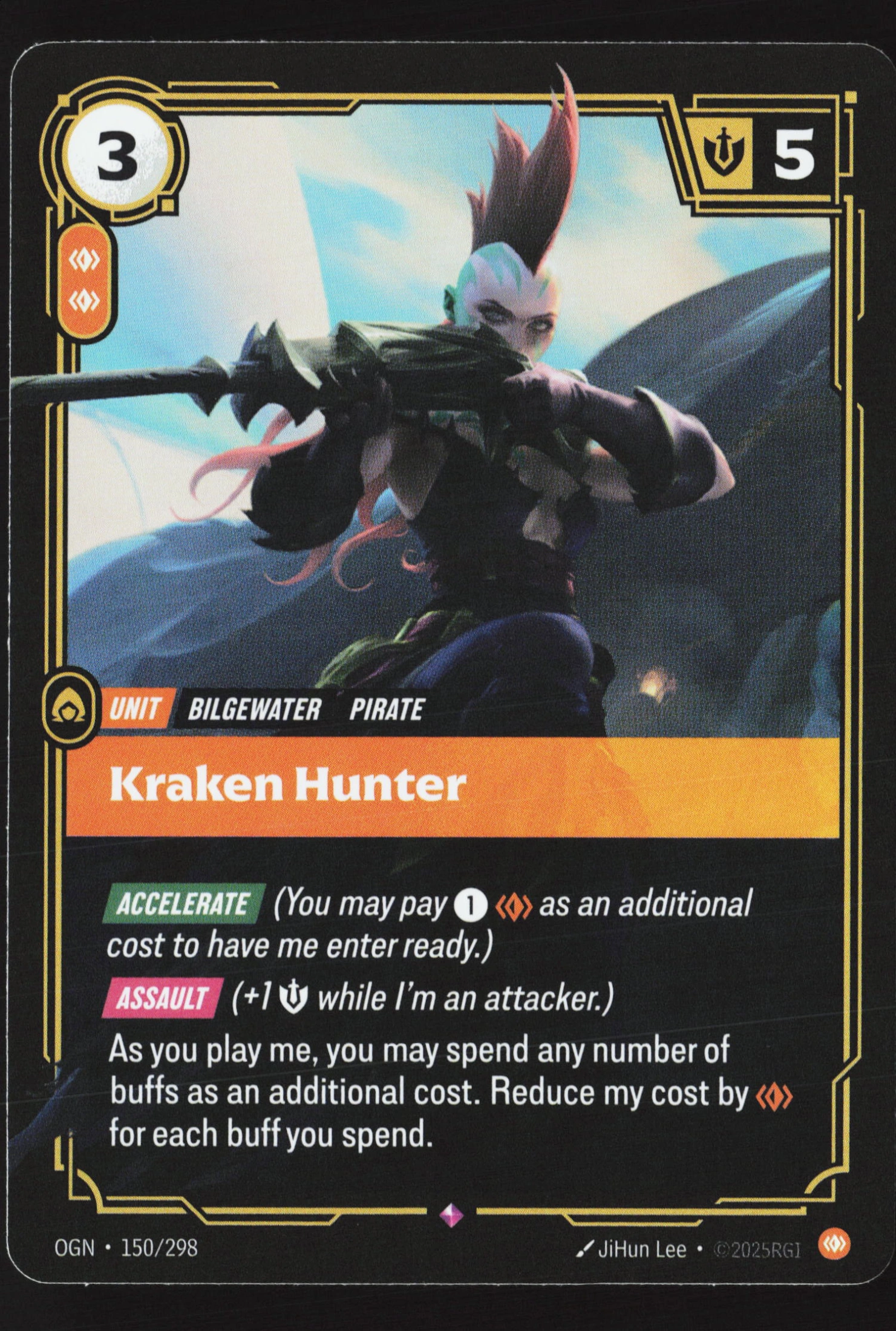 Kraken Hunter (OGN 150) — Voorkant