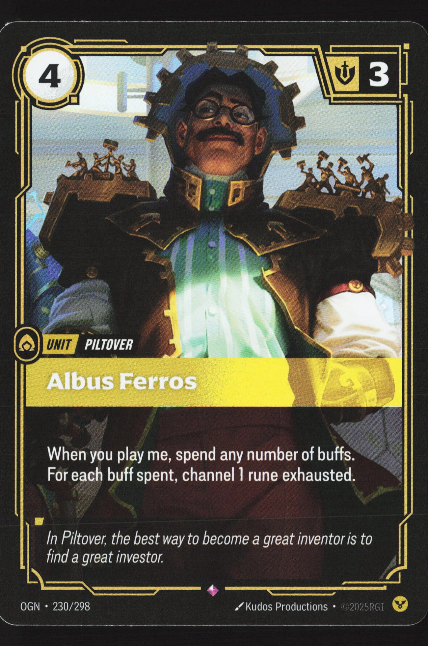 Albus Ferros (OGN 230) — Voorkant