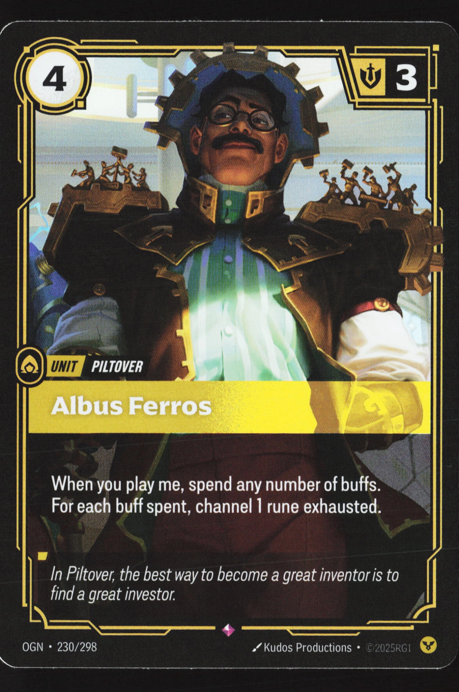 Albus Ferros (OGN 230) — Voorkant