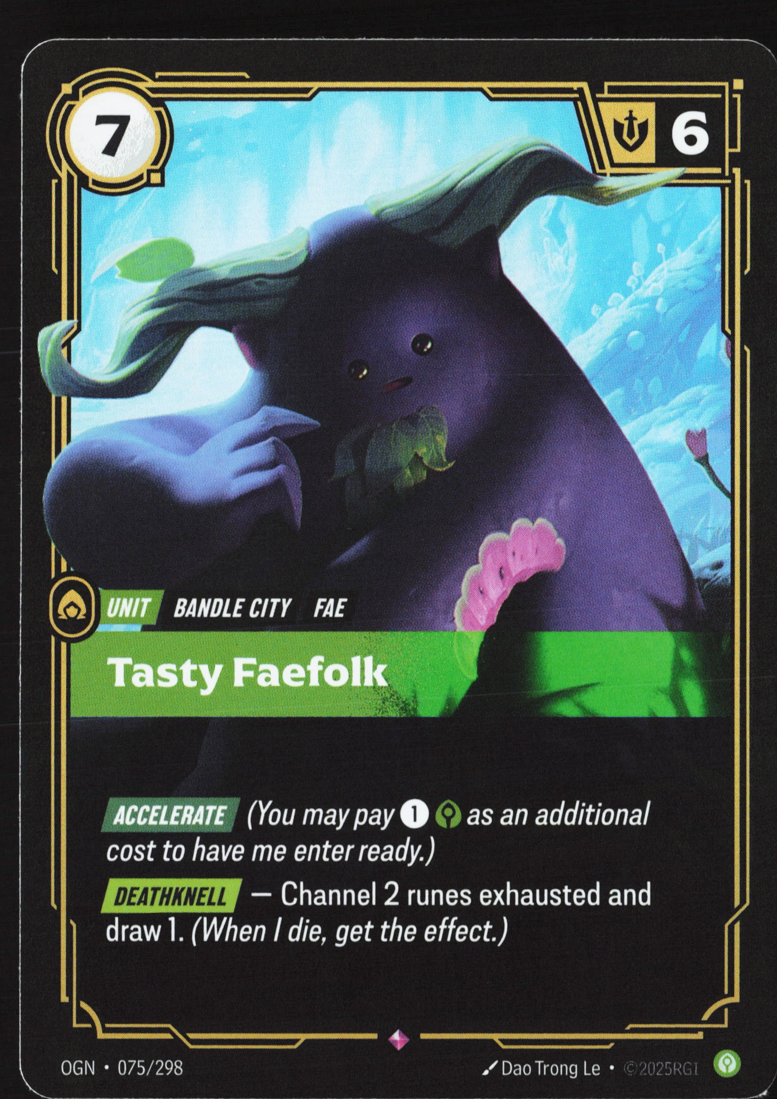 Tasty Faefolk (OGN 075) — Voorkant