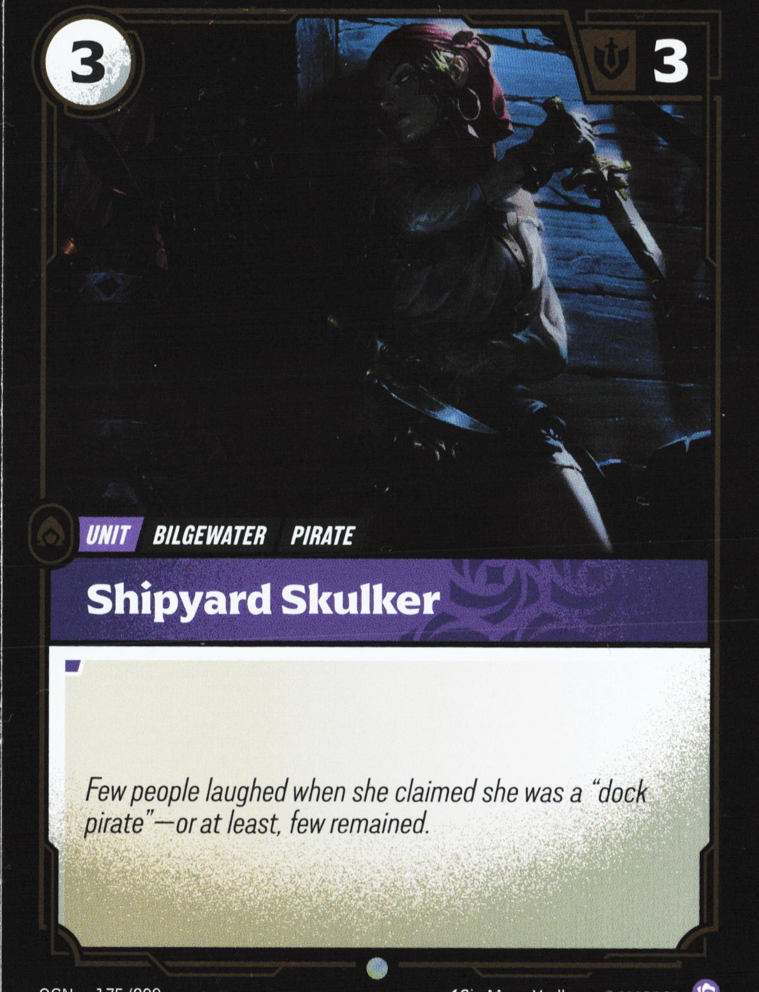 Shipyard Skulker (OGN 175) — Voorkant