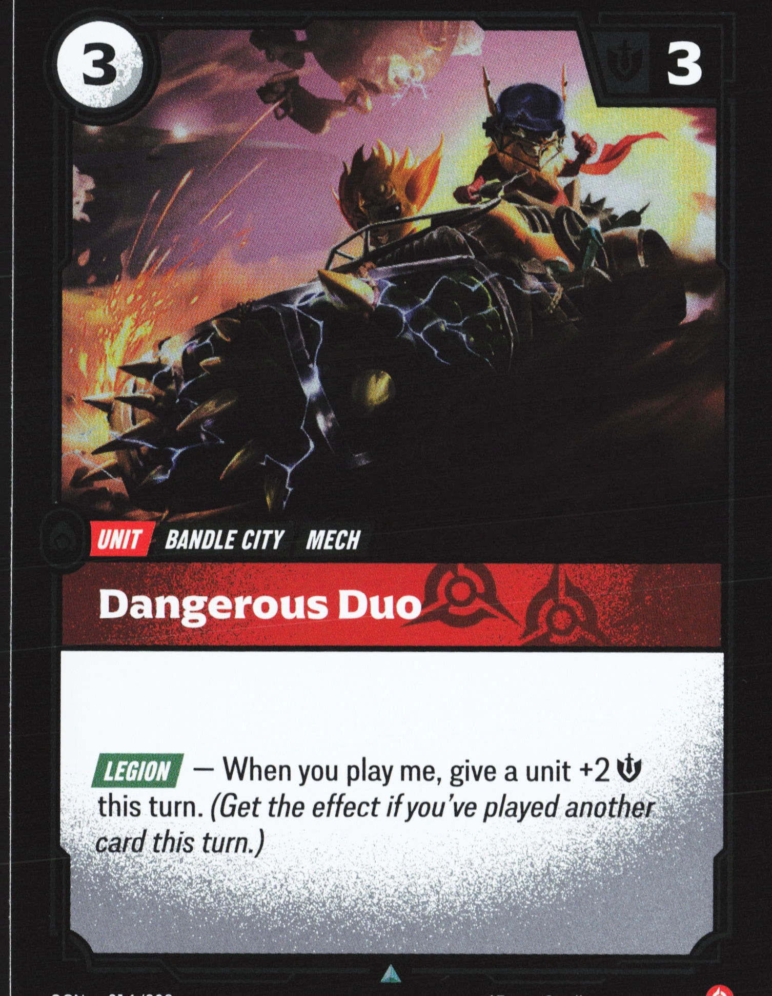 Dangerous Duo (OGN 016) — Voorkant