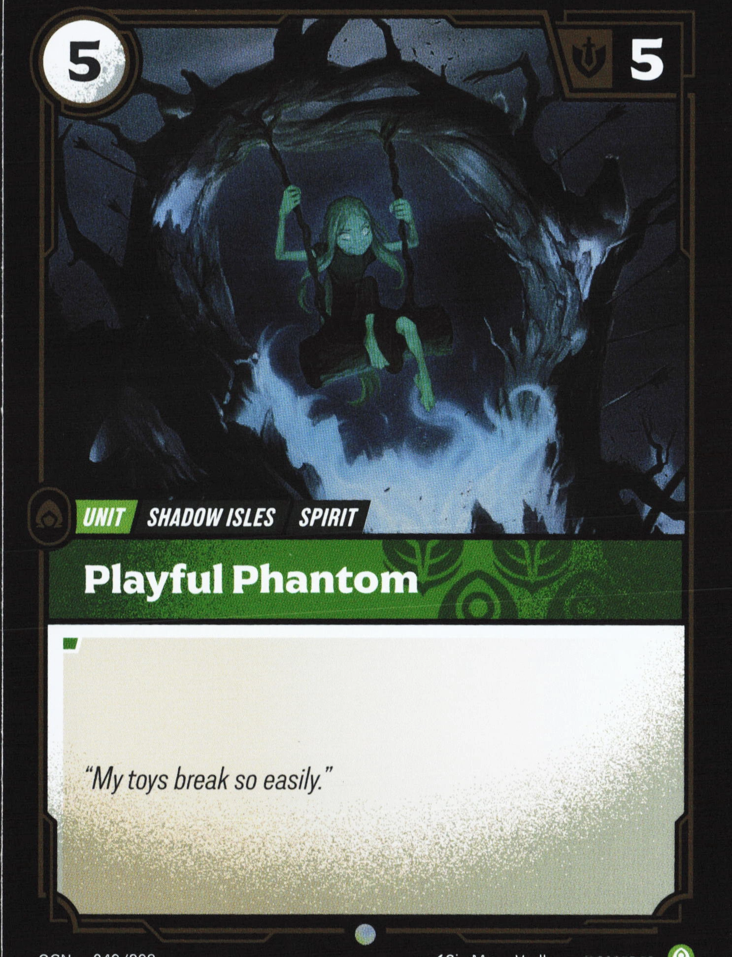 Playful Phantom (OGN 049) — Voorkant