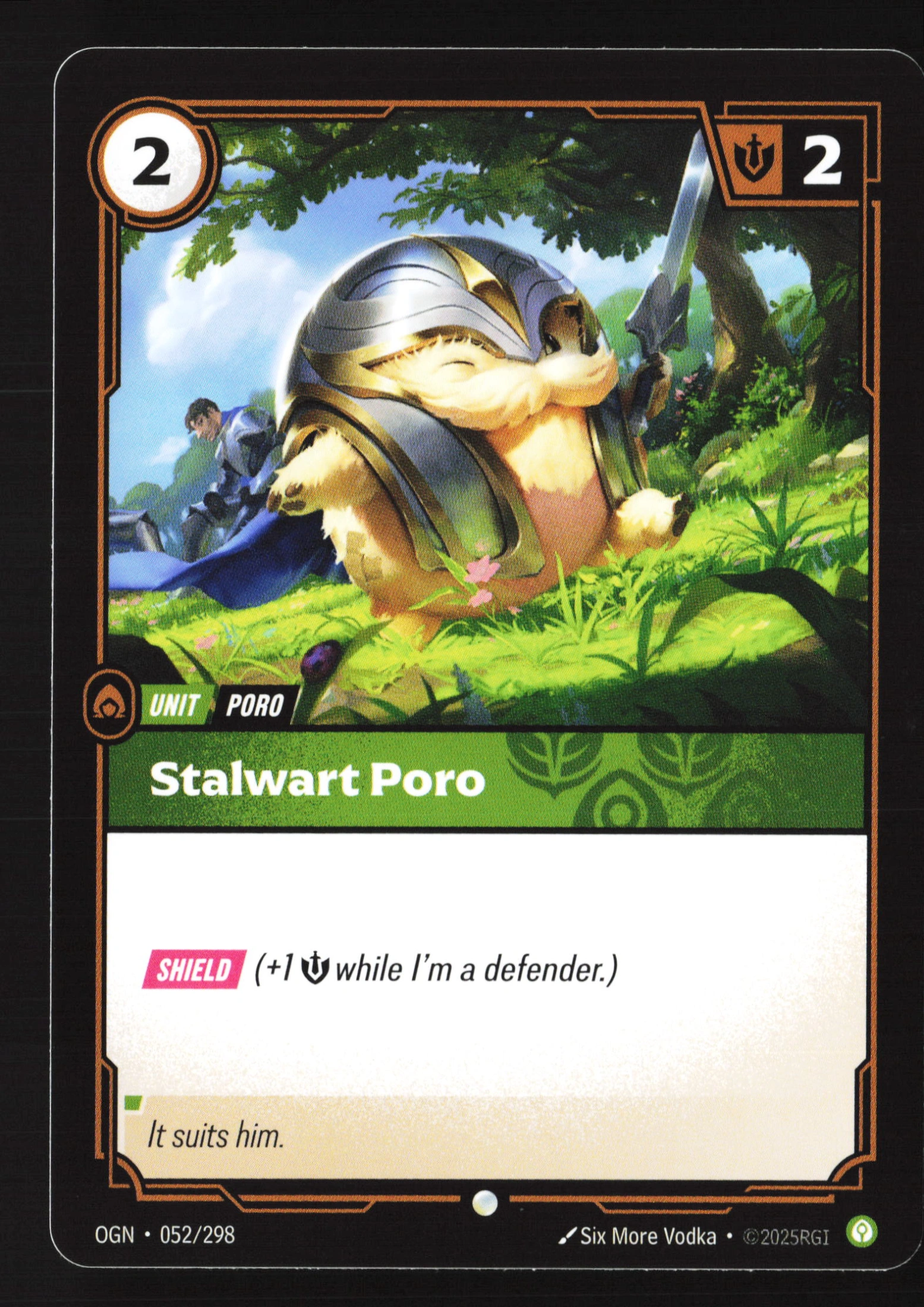 Stalwart Poro (OGN 052) — Voorkant