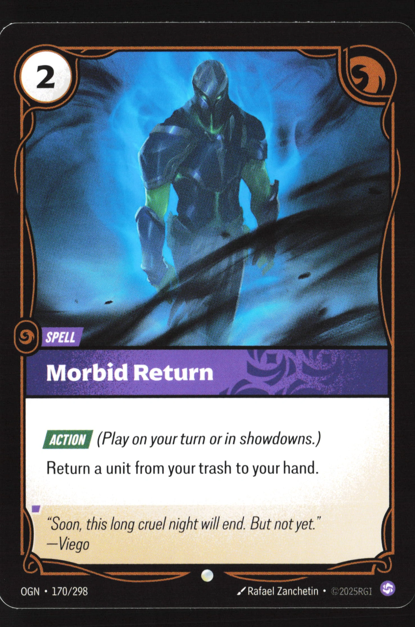 Morbid Return (OGN 170) — Voorkant