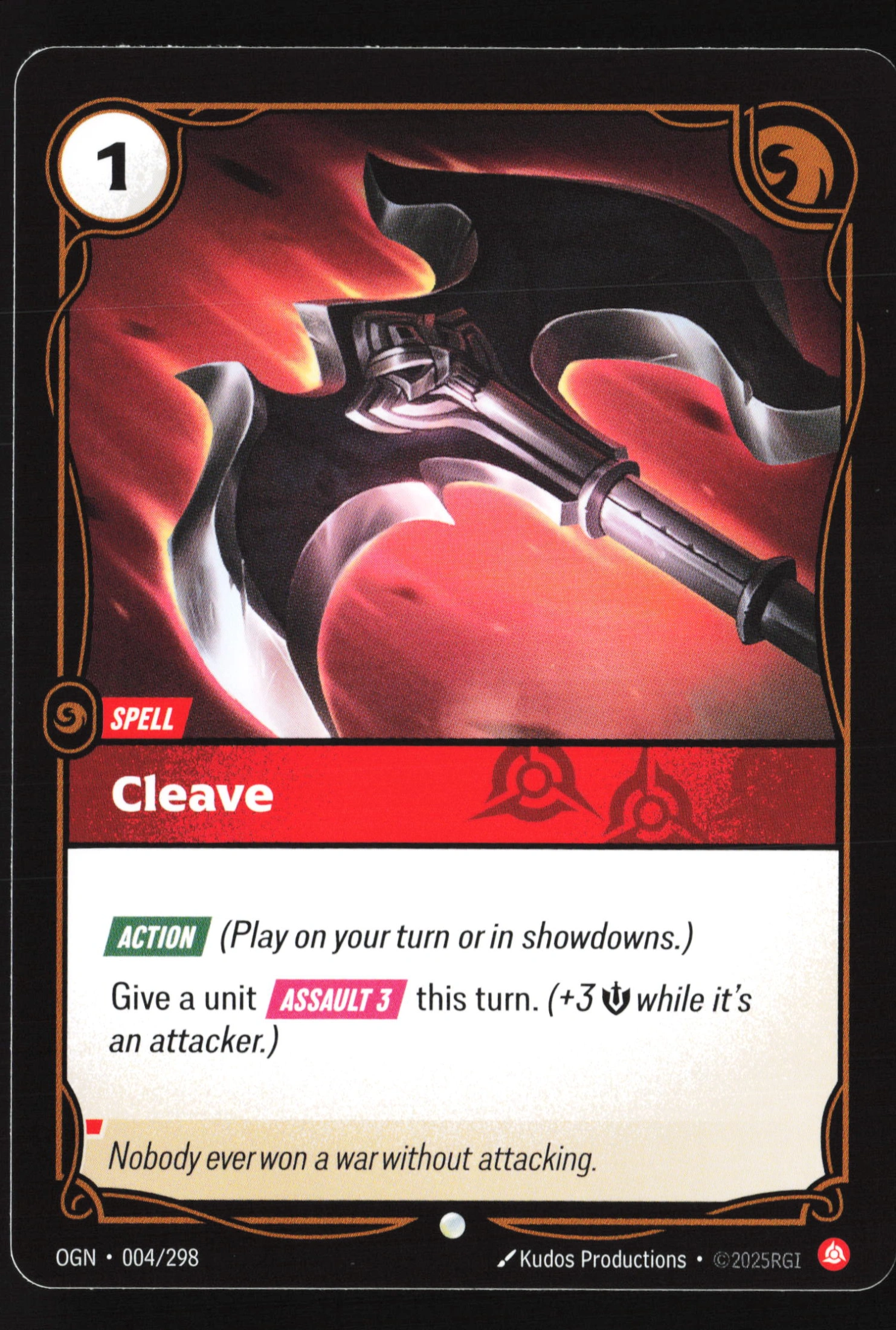 Cleave (OGN 004) — Voorkant
