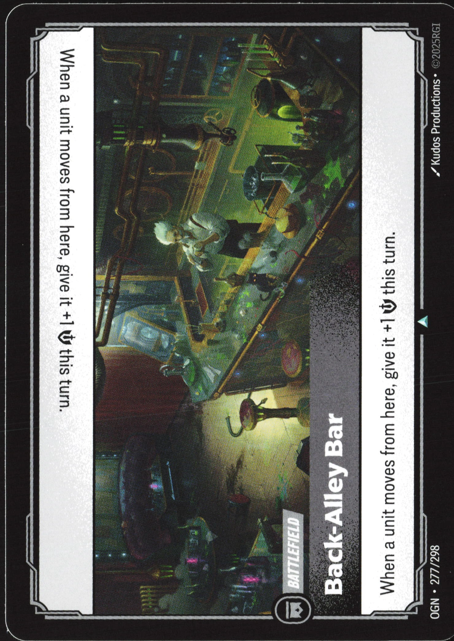 Back-alley Bar (OGN 277) — Voorkant