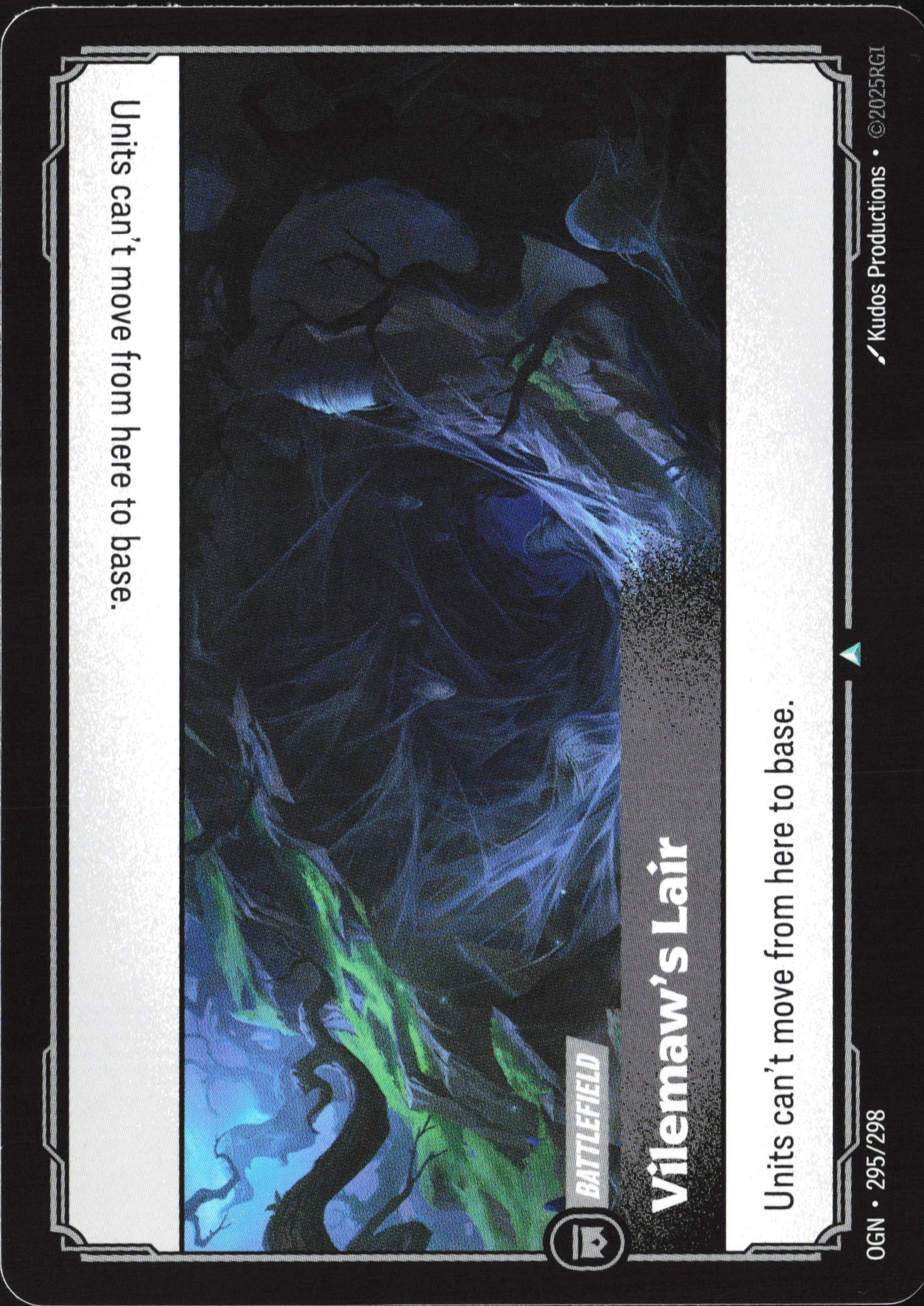 Vilemaw's Lair (OGN 295) — Voorkant