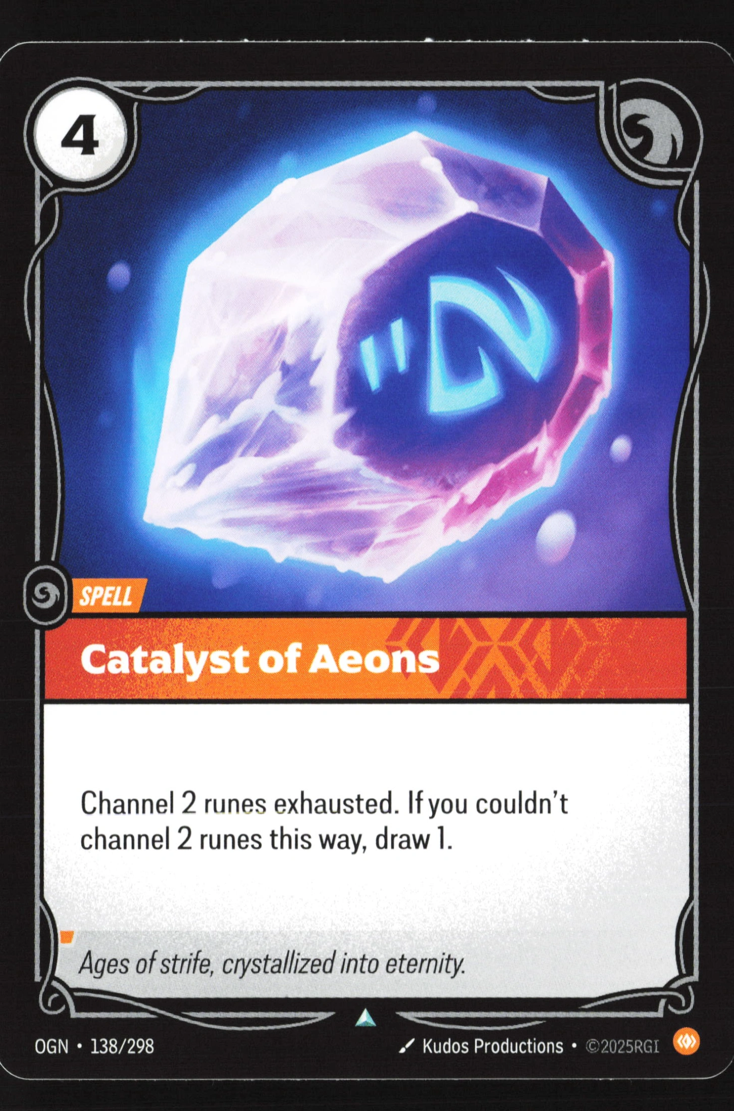 Catalyst Of Aeons (OGN 138) — Voorkant