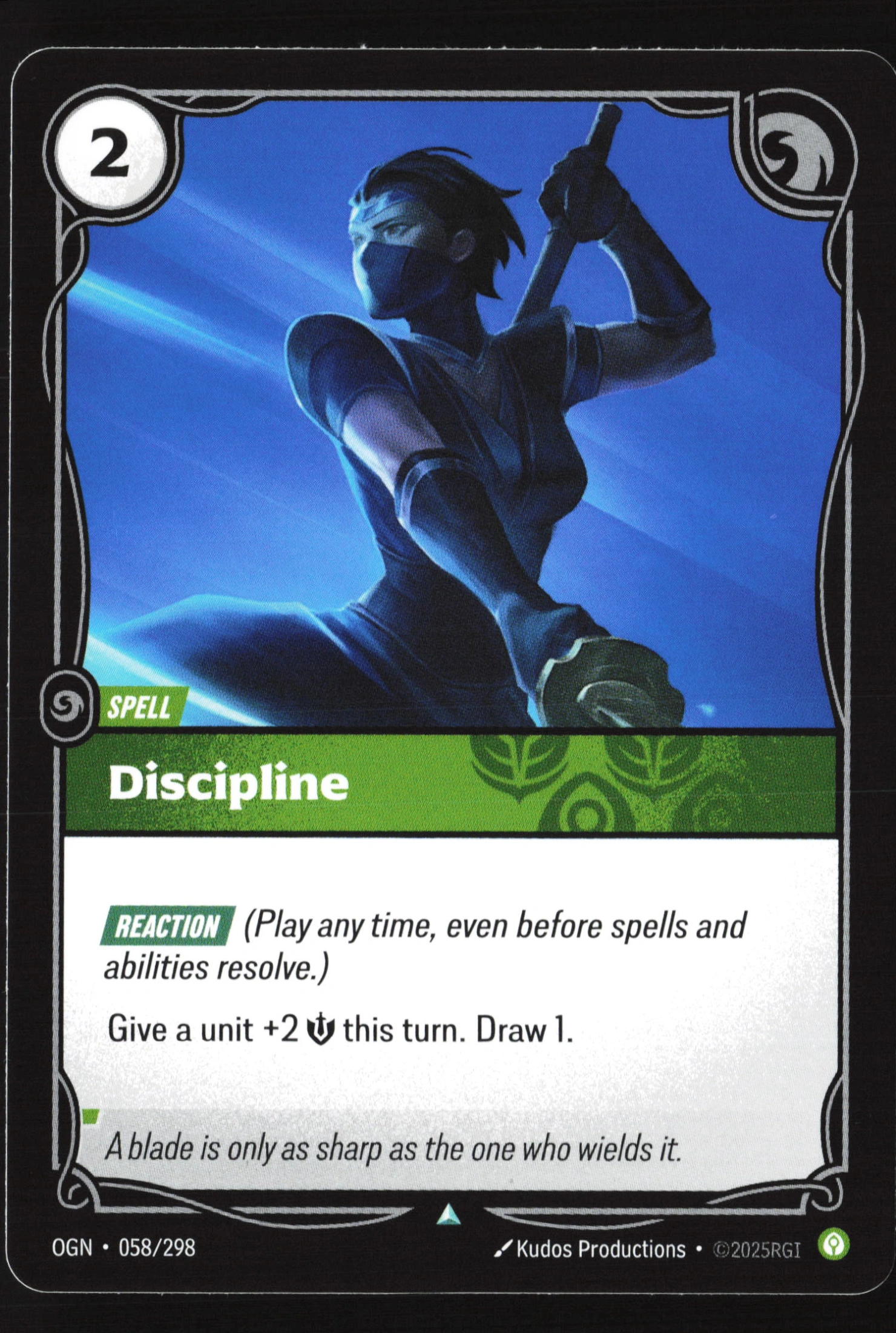 Discipline (OGN 058) — Voorkant
