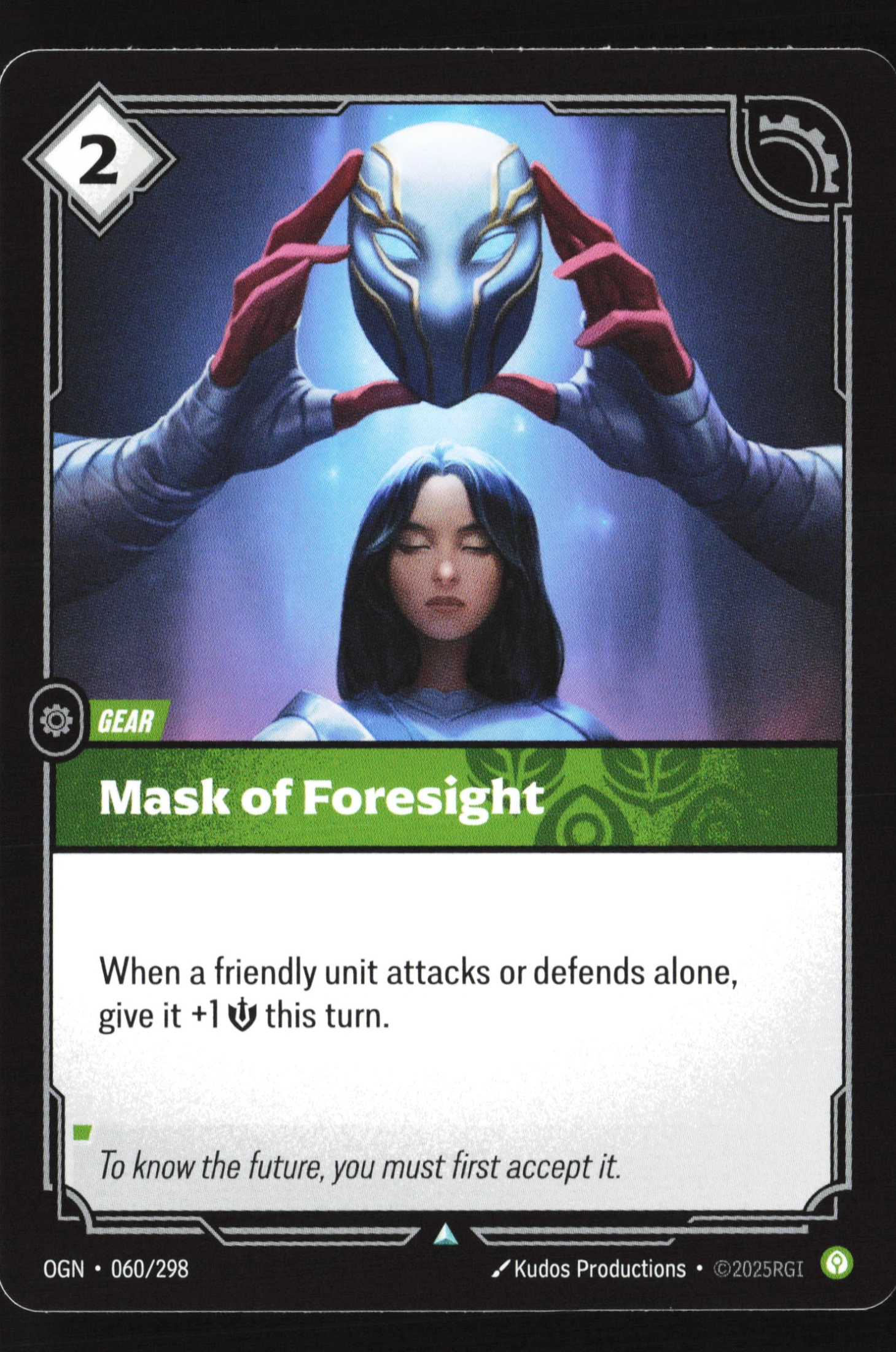 Mask Of Foresight (OGN 060) — Voorkant