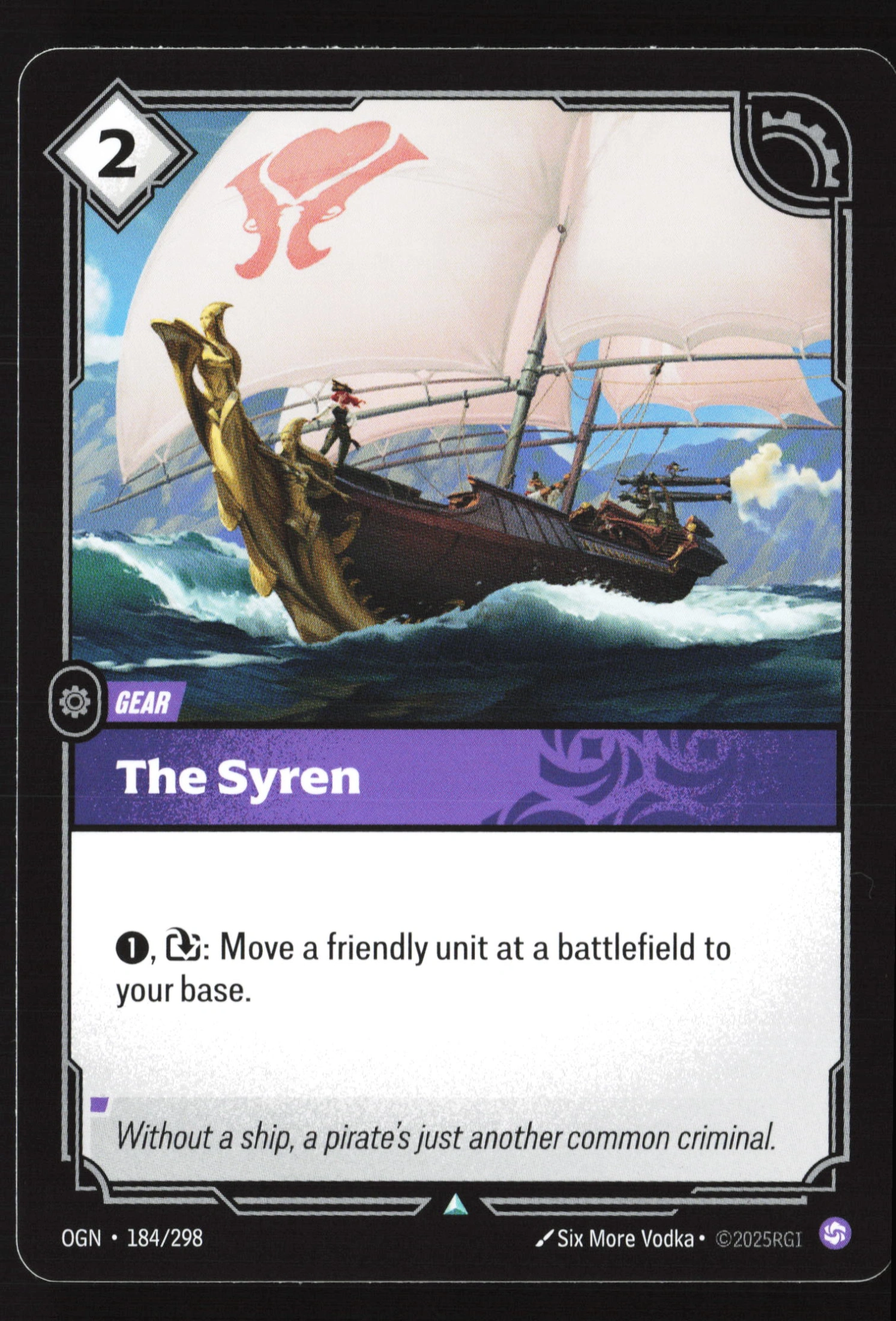 The Syren (OGN 184) — Voorkant